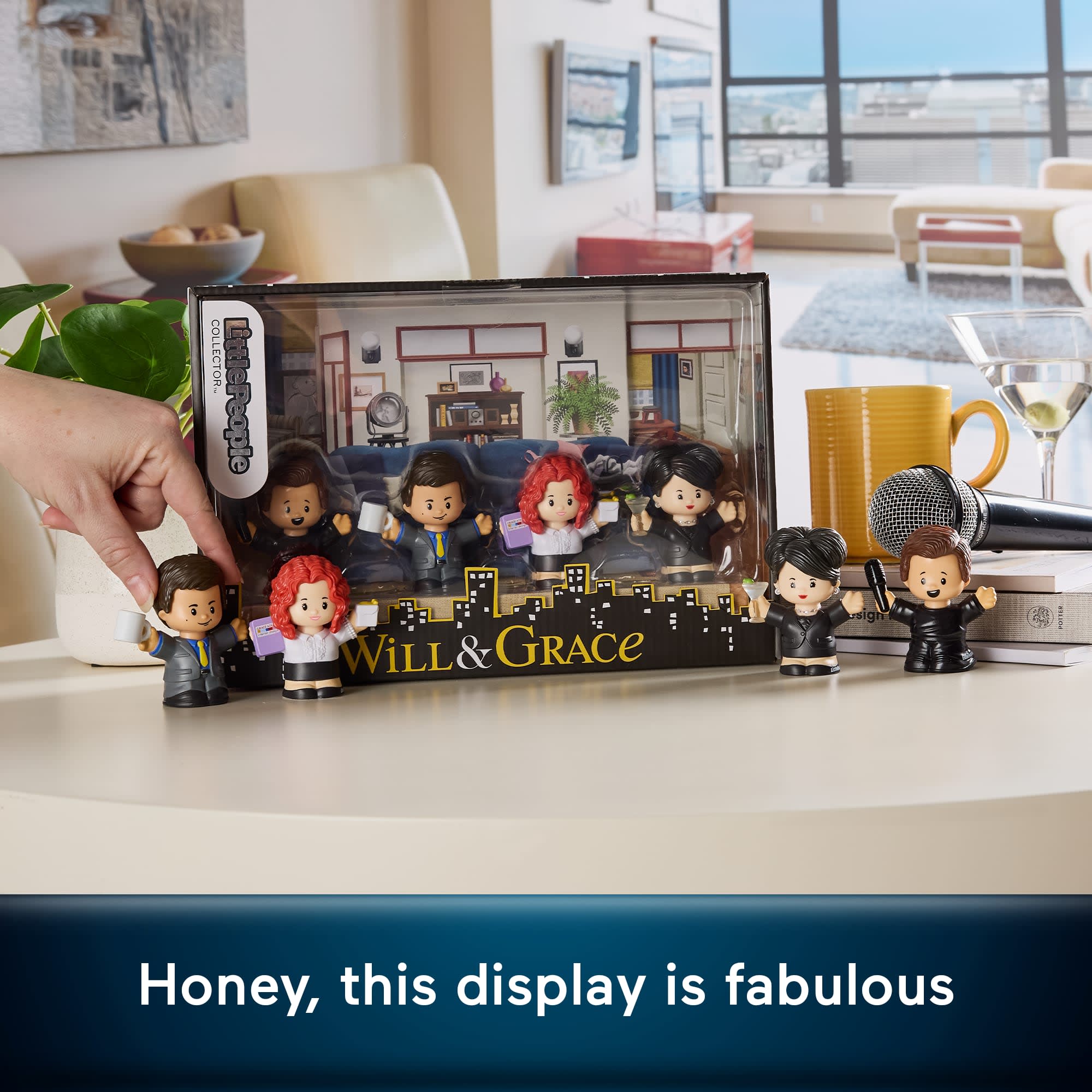 Little People Collector Will And Grace Tv Series Special Edition Set For Adults & Fans. 4 Figures - Image 3