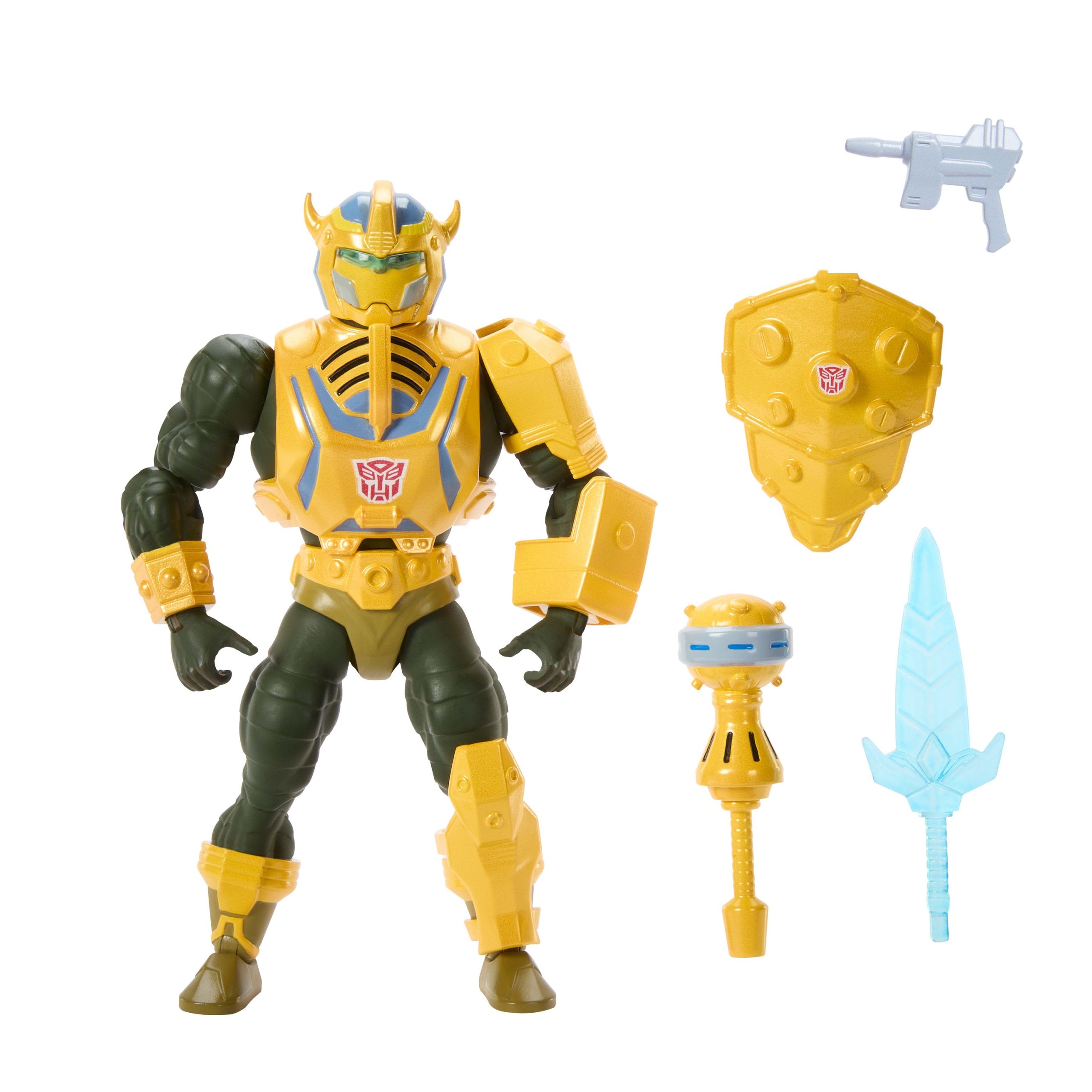 Masters of the Universe Origins Figura de Acción Man-At-Arms Armadura Bumblebee