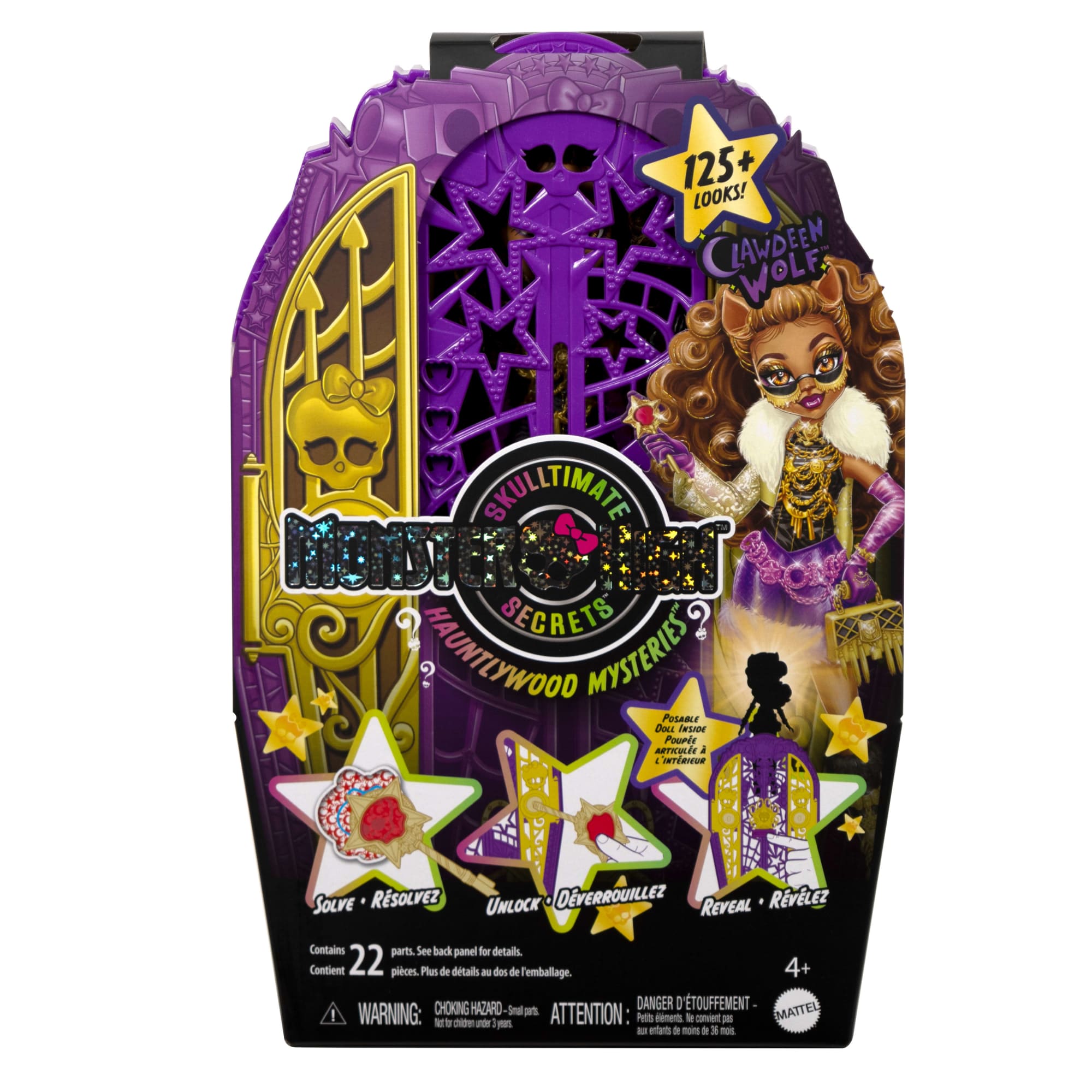 Monster High Boneca Skulltimate Hauntlywood Clawdeen - Image 6