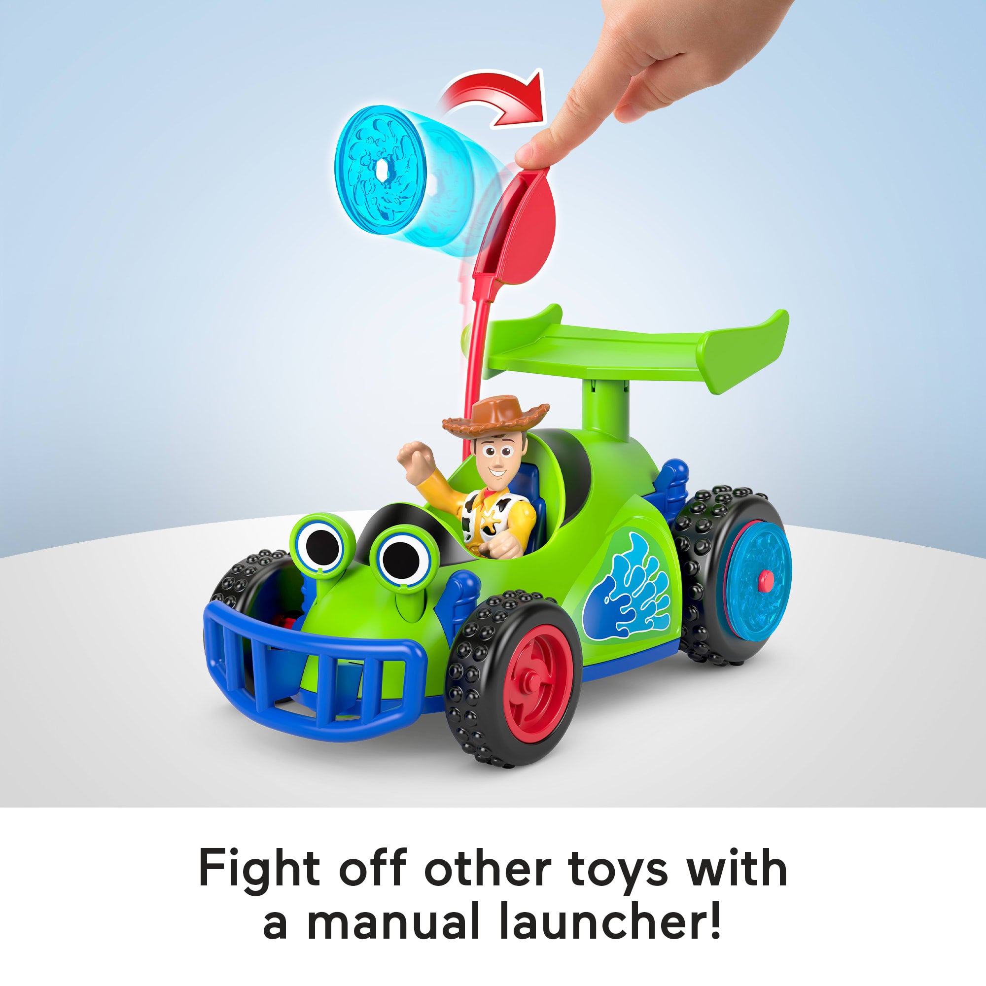 Imaginext Woody & R.C. Play Set With Projectiles. Inspired By Disney And Pixar Toy Story - Image 4