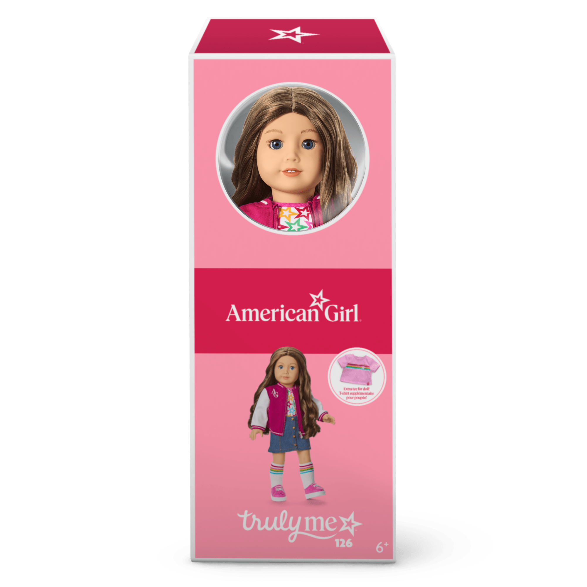Truly Me™ 18-inch Doll #126 with wavy brown hair - Image 16