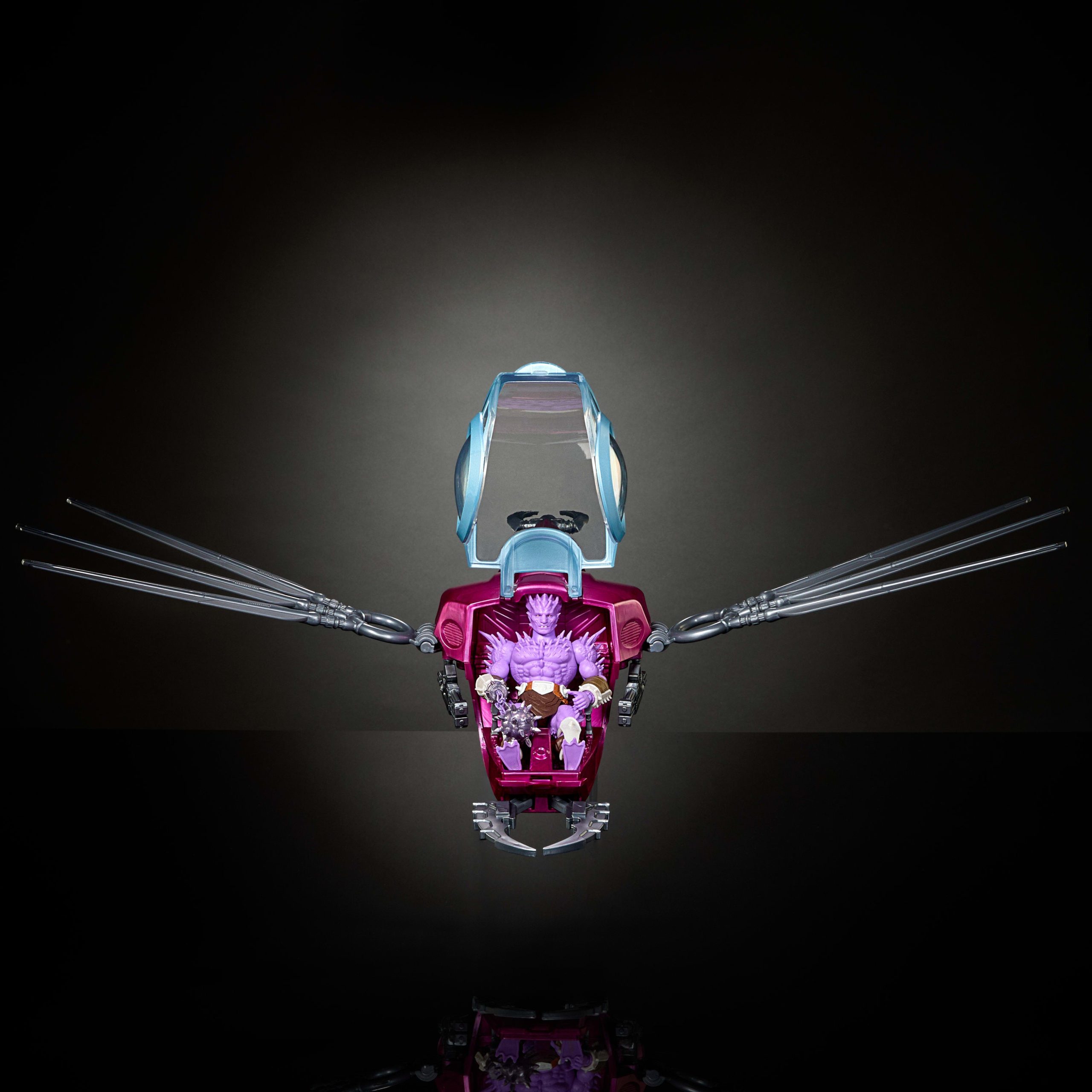 Masters Of The Universe 2026 Movie Accurate Origins Fright Fighter Vehicle. 5.5 Inch Skeletor Whip - Image 3