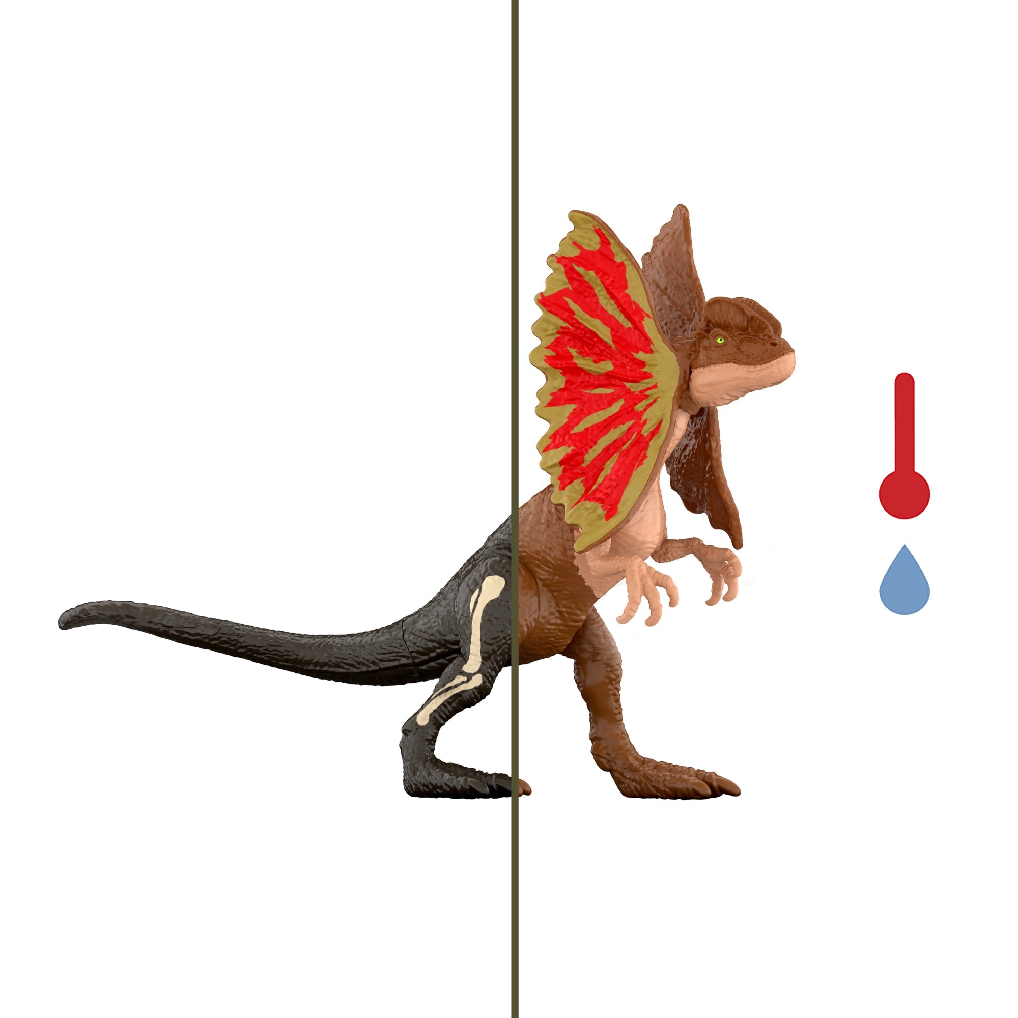 Jurassic World Dinossauro de Brinquedo Dino Reveal Pacote Visível - Image 2