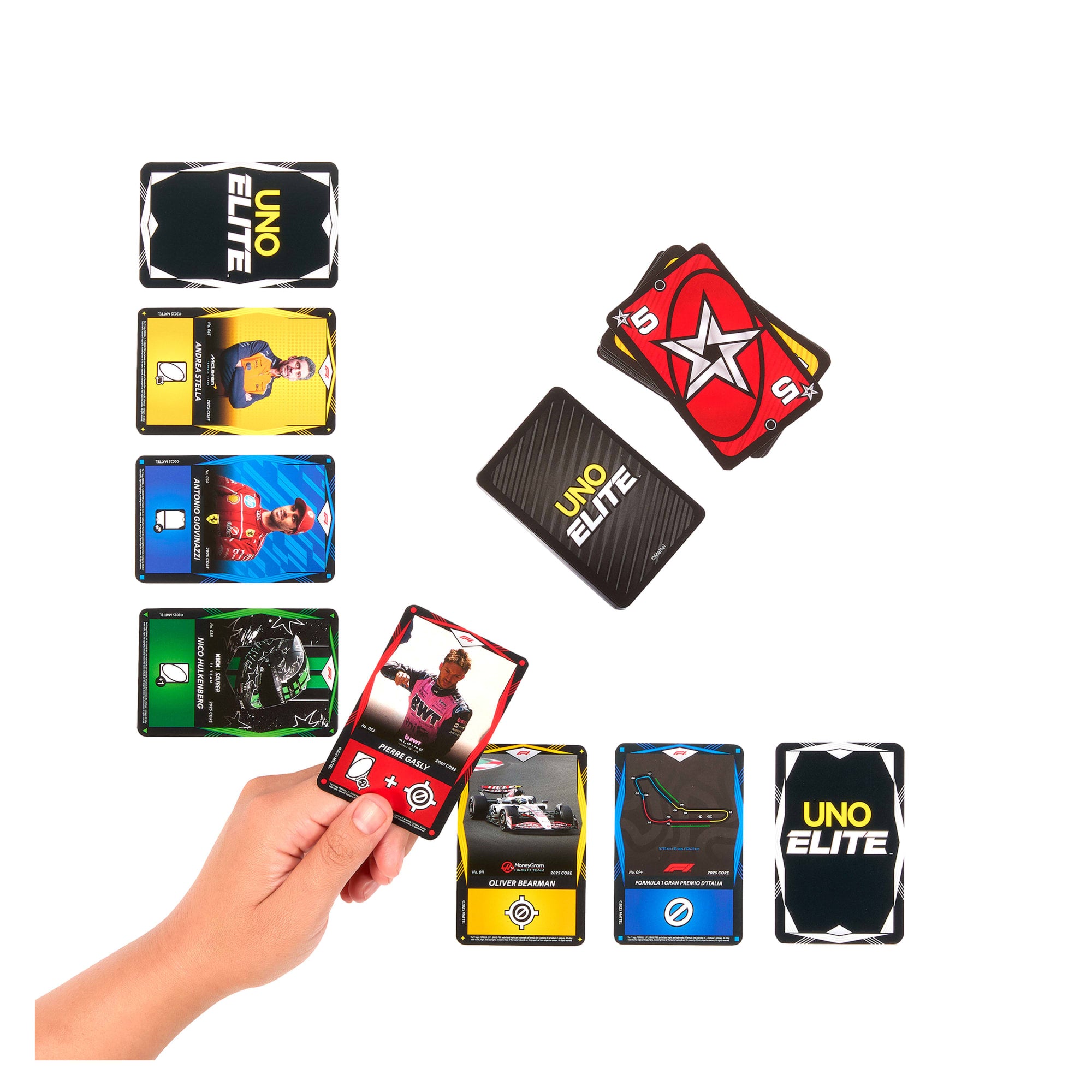 UNO Elite F1 Juego de Cartas Starter Pack - Image 5