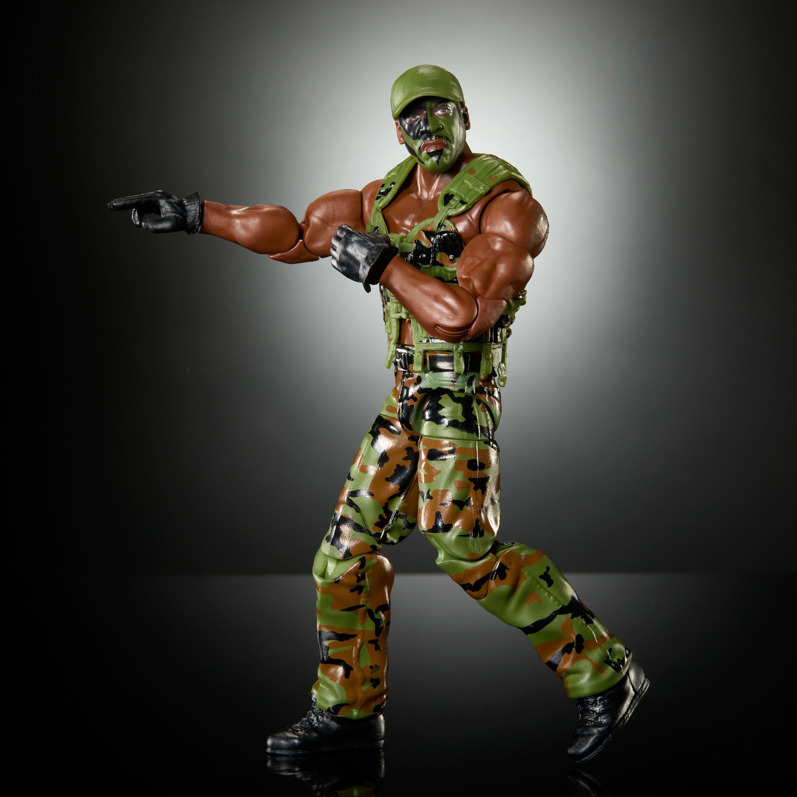 WWE Monday Night War Elite Collection Booker T Action Figure - Image 3