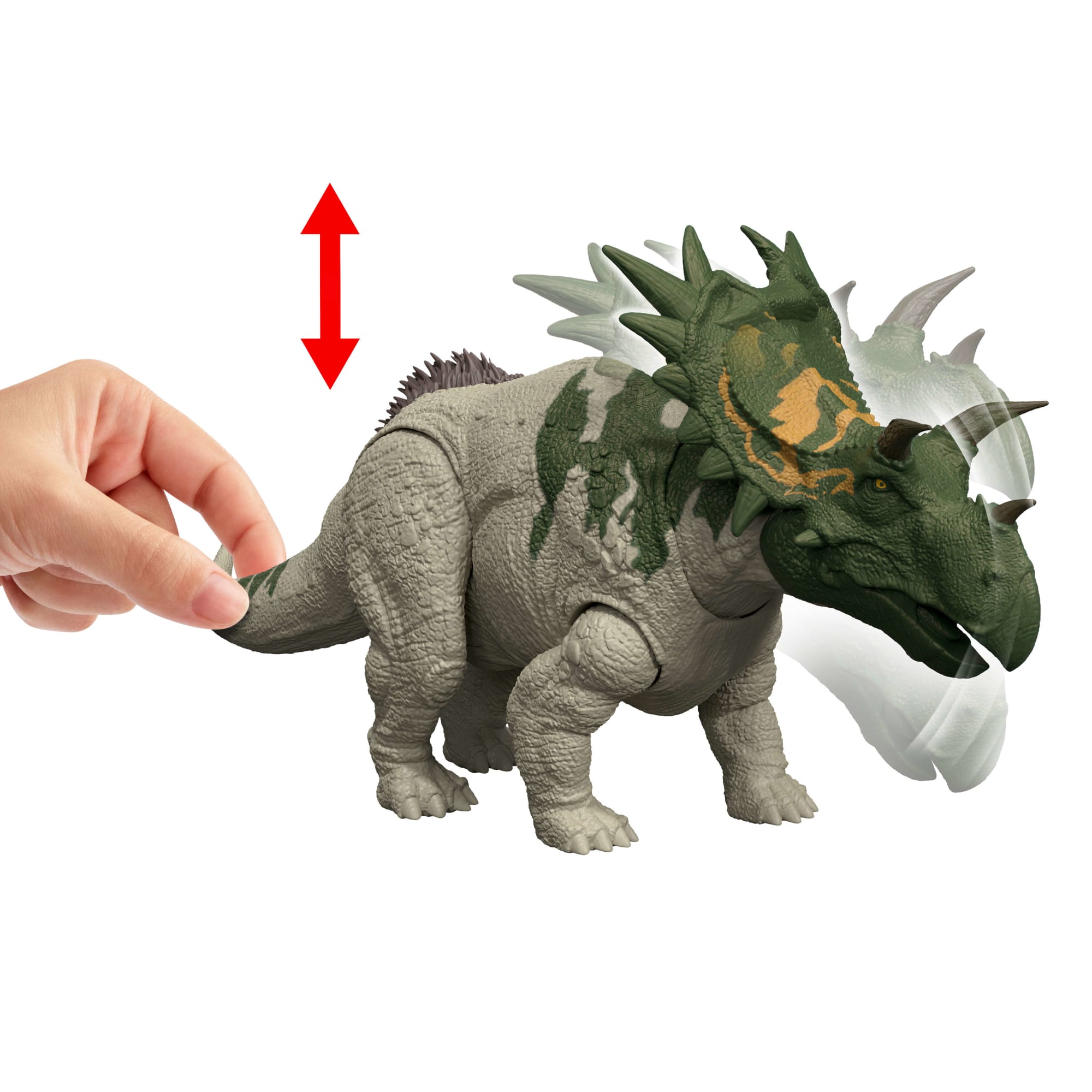 Jurassic World Dinosaurio de Juguete Rebirth Rugido Salvaje Spiclypeus - Image 3
