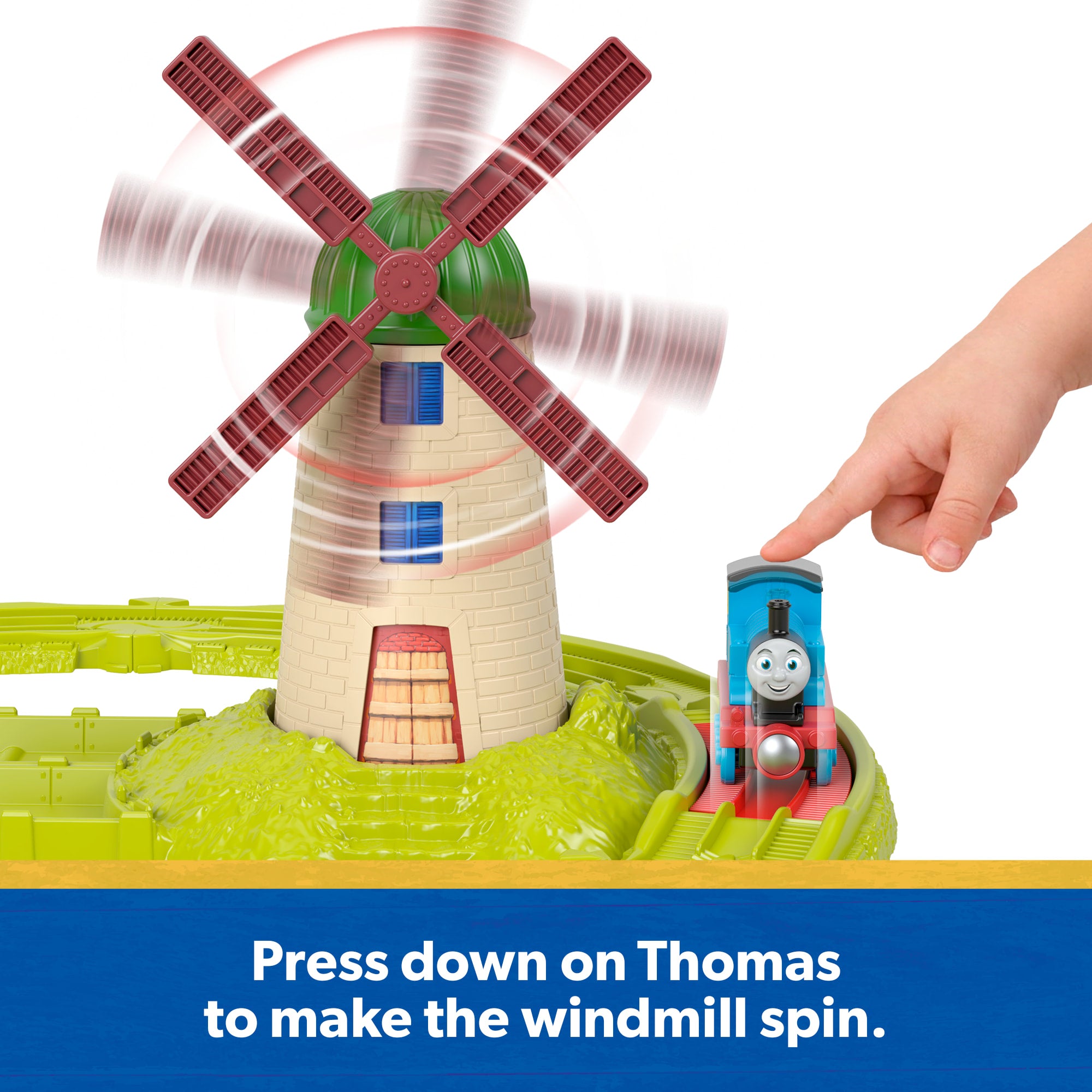 Thomas & Friends Explorin' Tidmouth Sheds Track Set By Fisher-Price. With Engine & Helicopter - Image 4