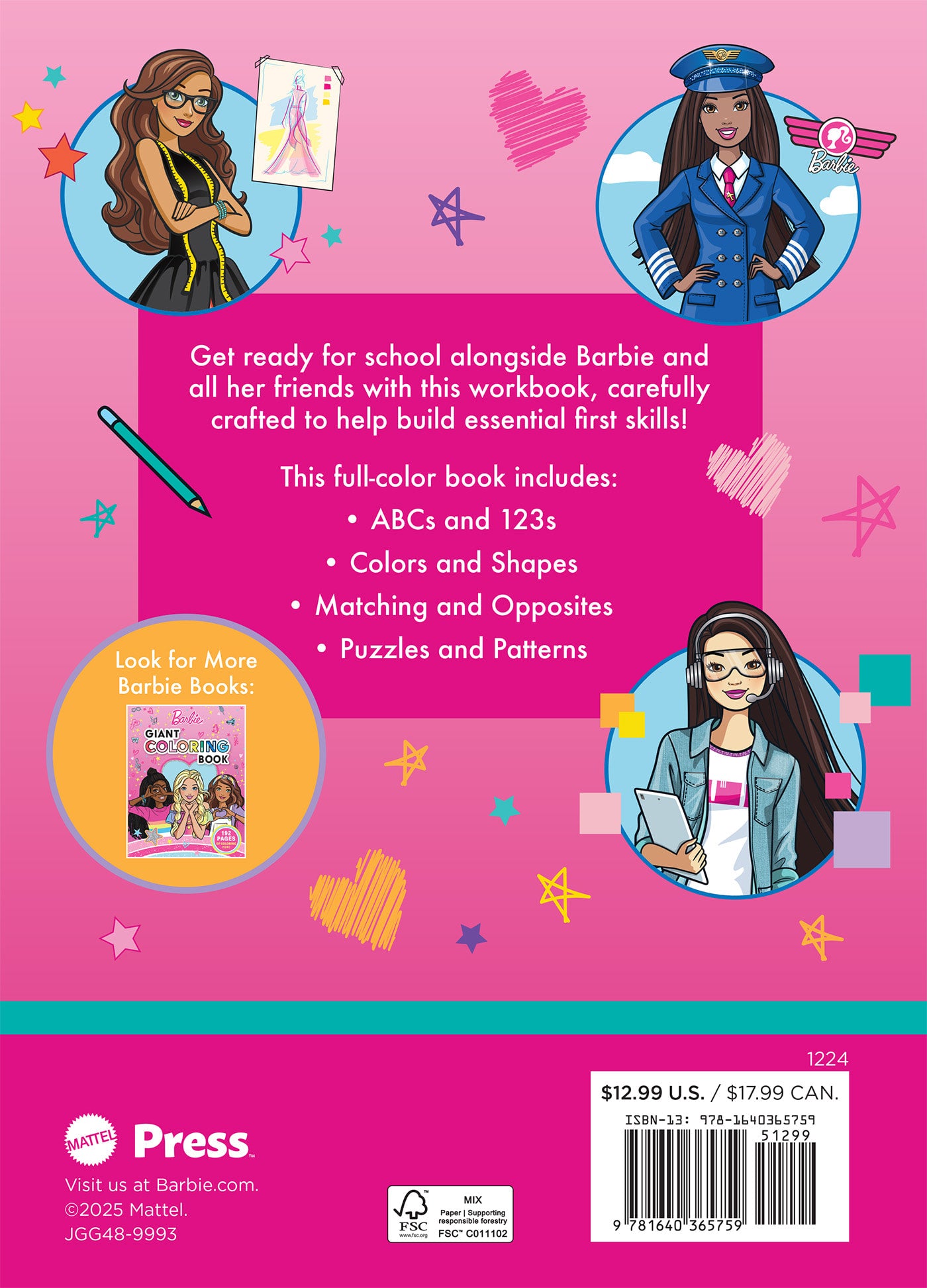 Barbie: Ready For School Workbook - Image 5