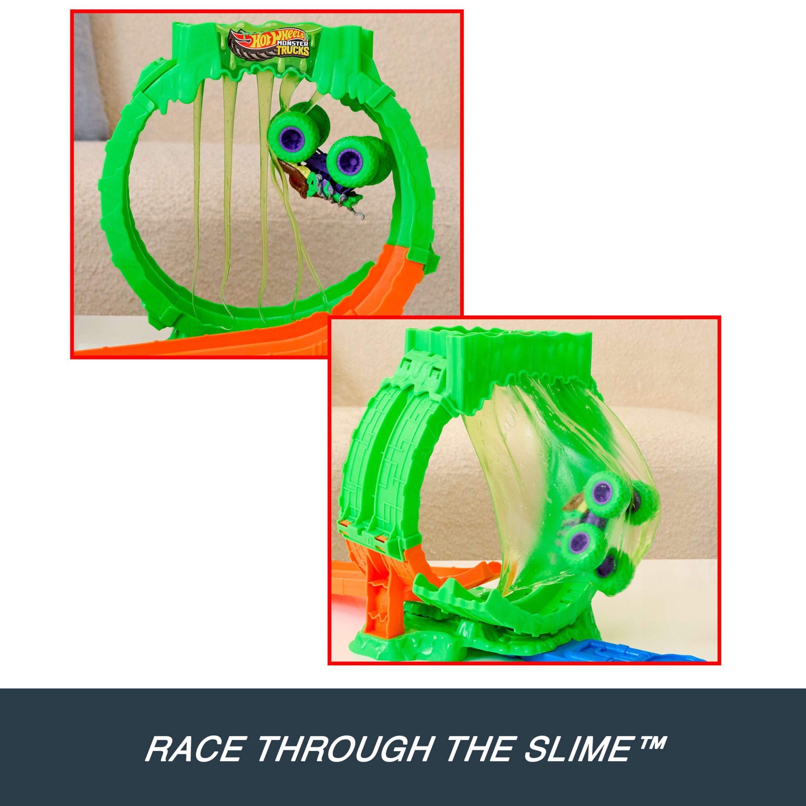 Hot Wheels Monster Trucks Mutant Chaos Loop Challenge Playset - Image 4