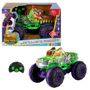 Hot Wheels Monster Trucks Loup Ravageur Télécommandé
