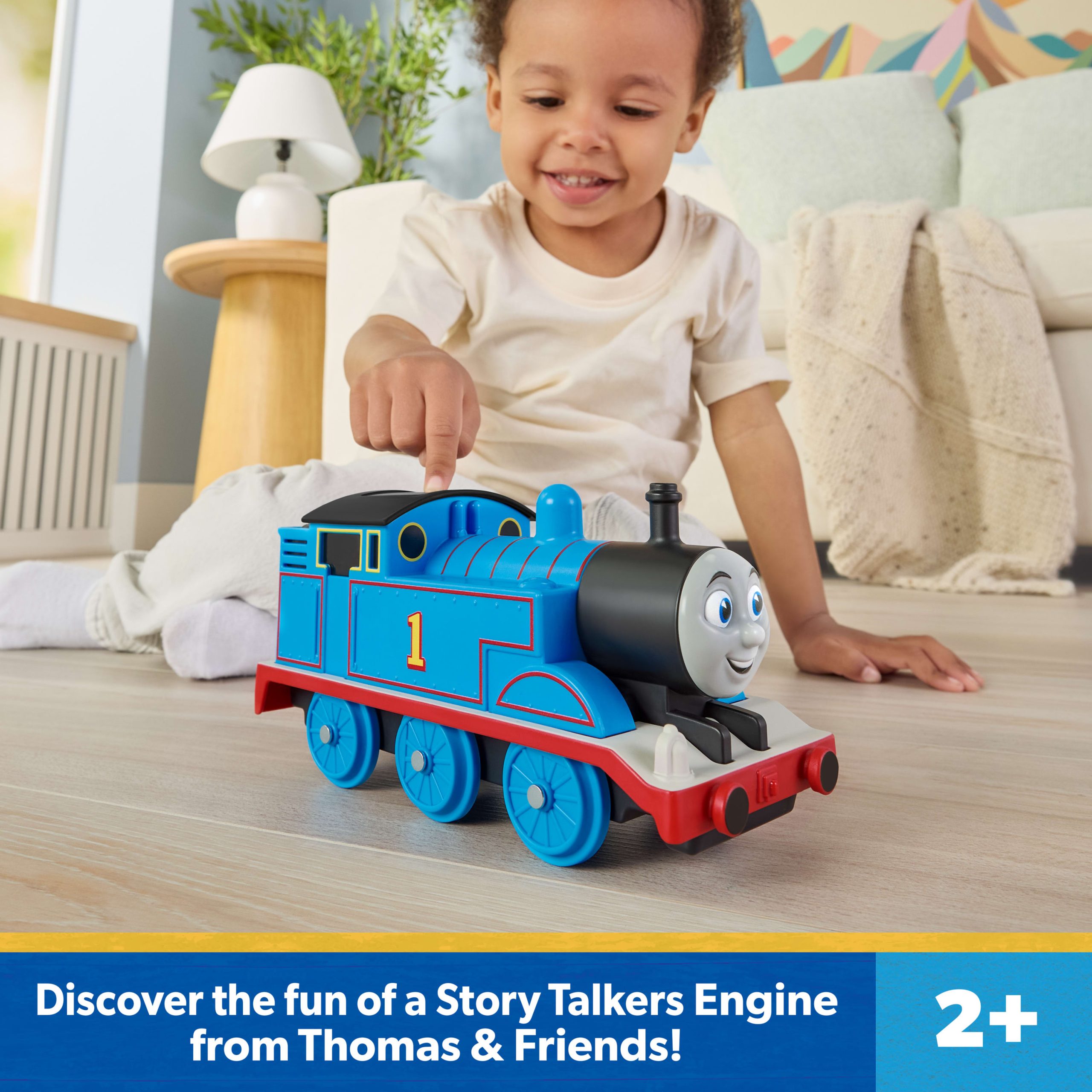Thomas & Friends By Fisher-Price. Toy Thomas Train Engine With Sound Effects. Battery-Powered - Image 2
