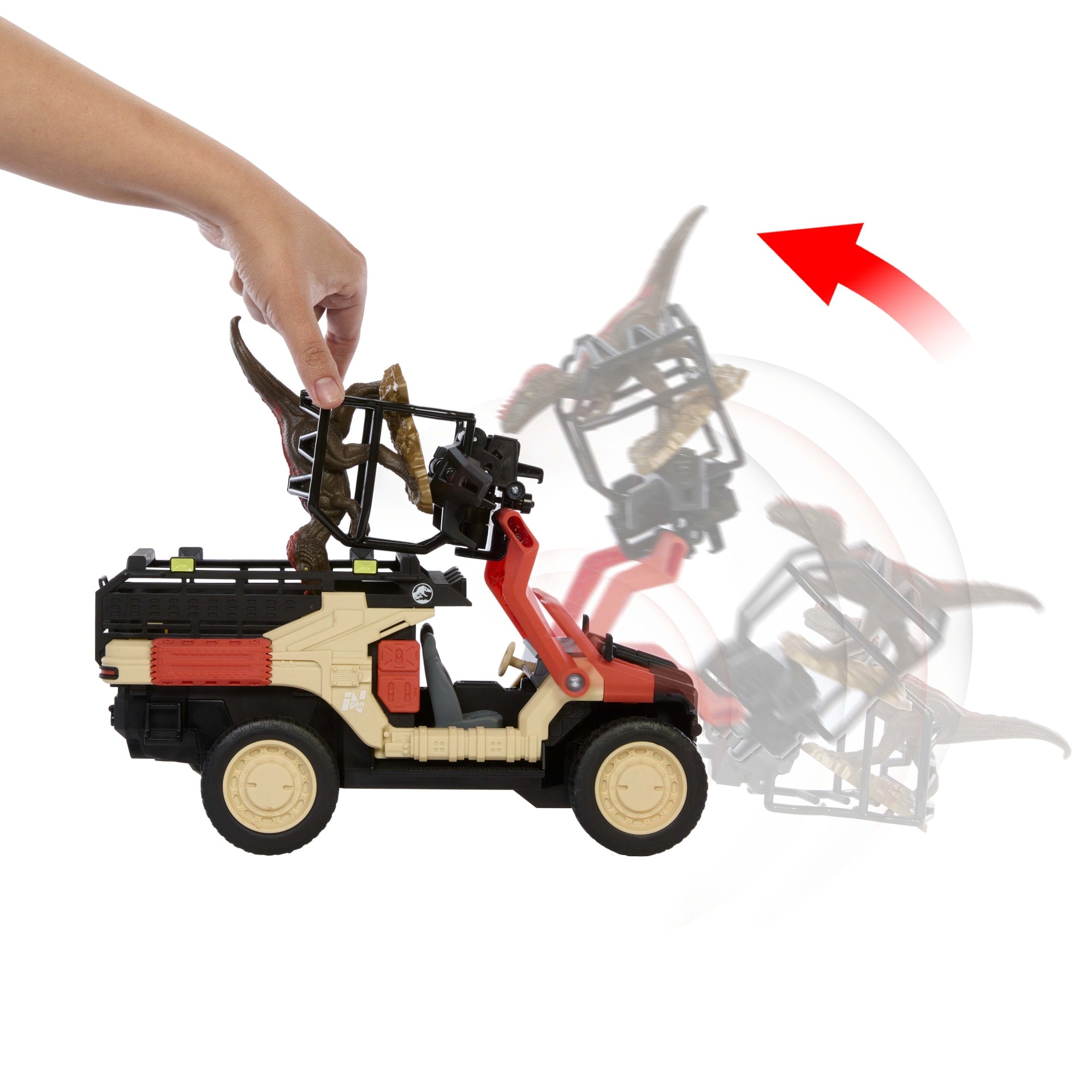Matchbox RC Jurassic World Dino Catcher - Image 6