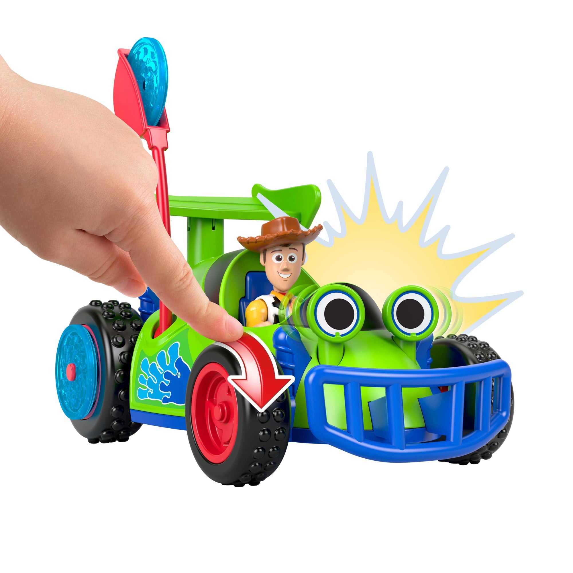 Imaginext Project Target Figura de Accion Pack con Woody y RC - Image 2