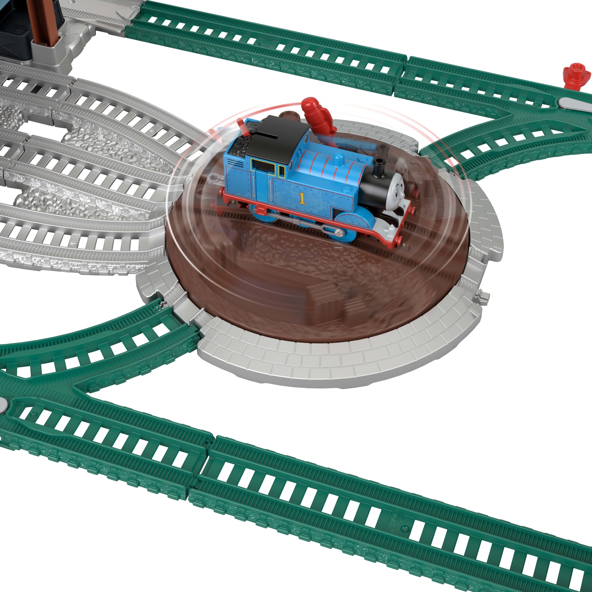 Thomas & Friends Pista de Juguete Motorizada ¡Entrega los Barriles! - Image 4
