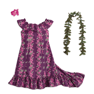 Nanea's Holoku Dress for 18-inch Dolls (Historical Characters)