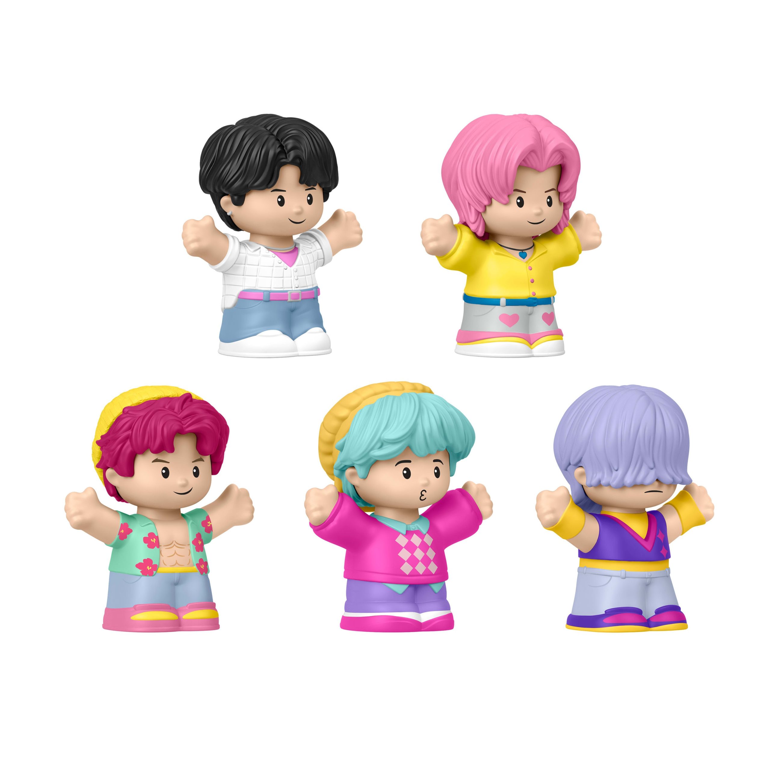Coffret KPop demon Hunters: Saja Boys Little People Collector en Édition Spéciale. 5 Figurines - Image 3