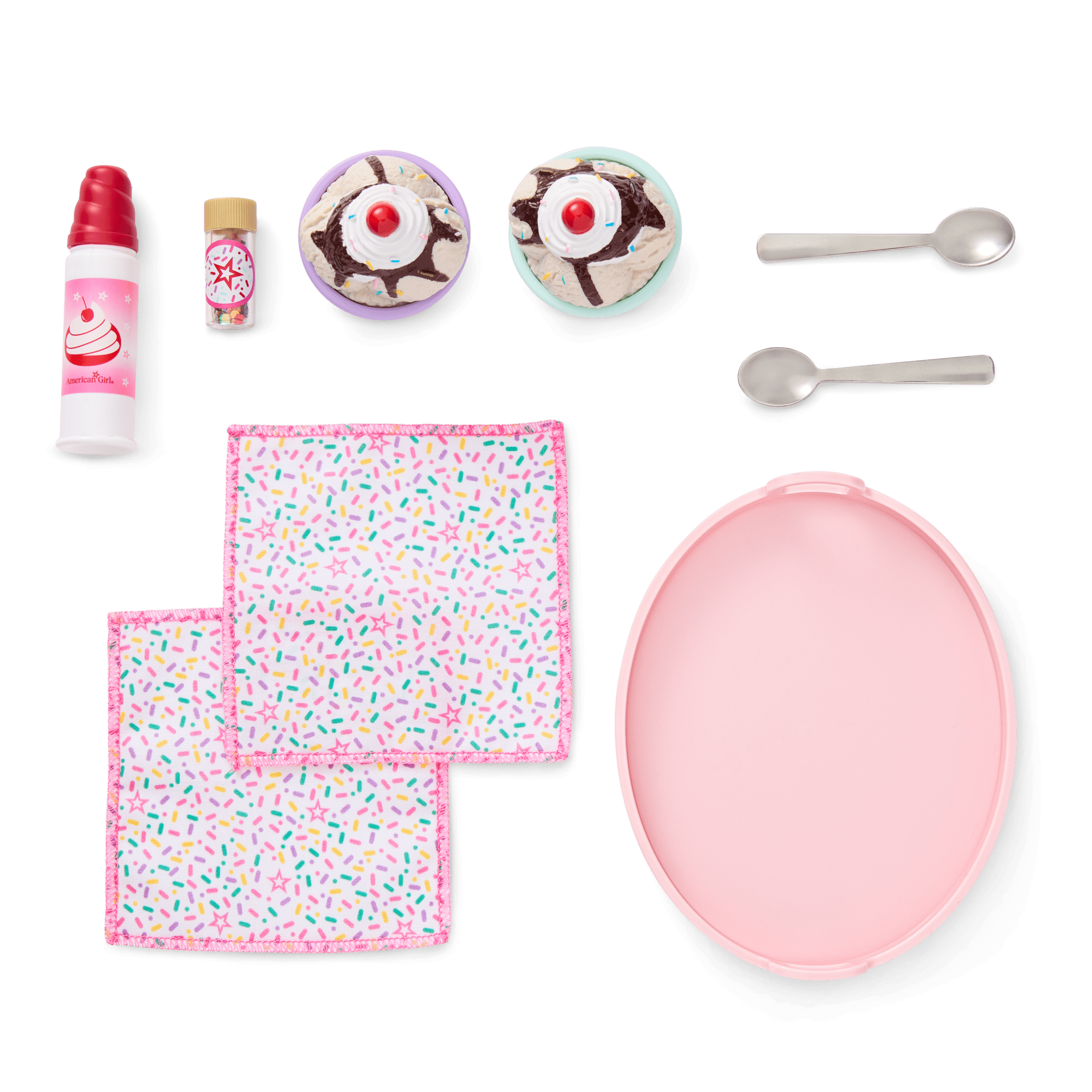 Sundaes for Two Set for 18-inch Dolls - Image 2