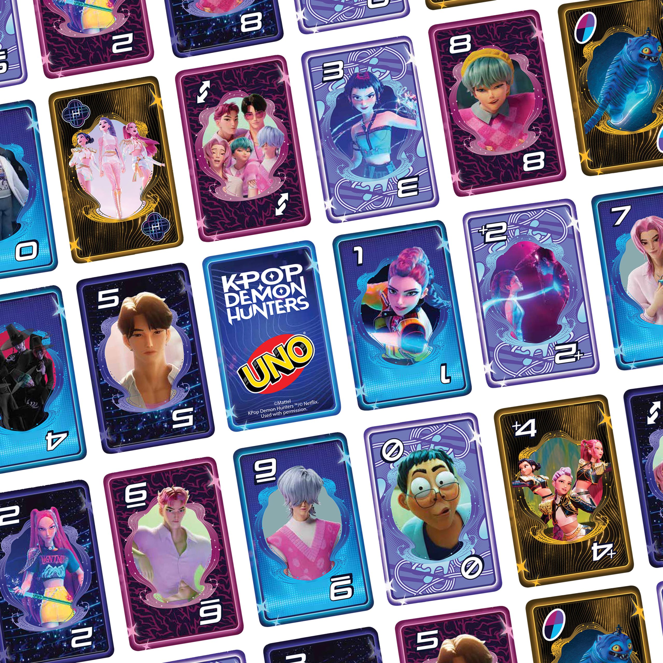 UNO KPop Demon Hunters Card Game For Kid. Adult & Family Nights With Movie-Inspired Deck - Image 6
