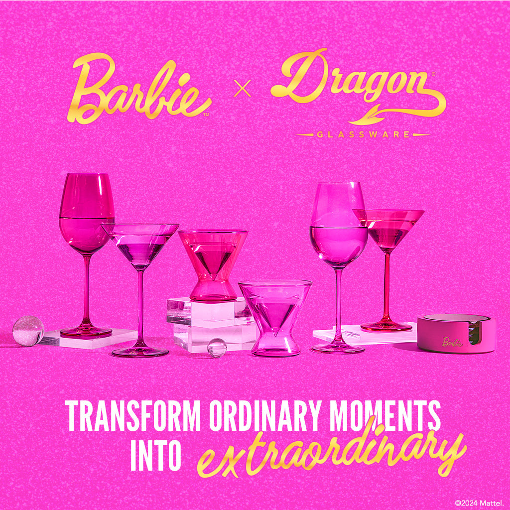 Barbie™ X Dragon Glassware® Wine Glasses - Image 9