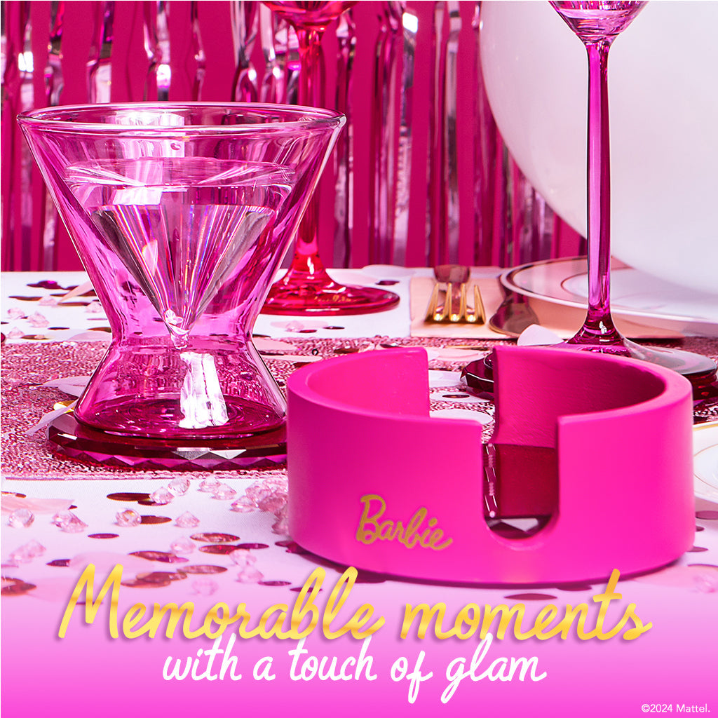 Barbie™ X Dragon Glassware® Coasters - Image 6