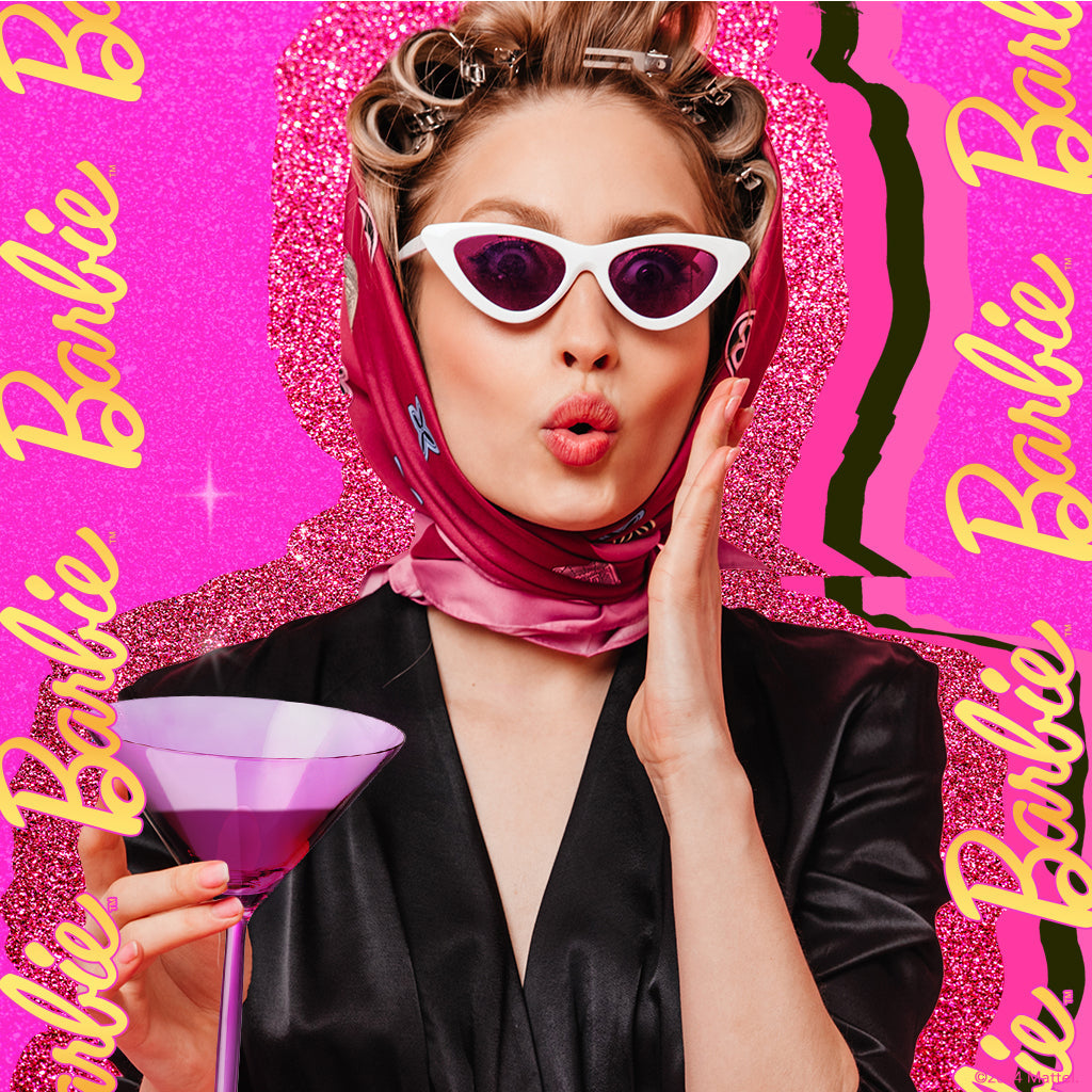 Barbie™ X Dragon Glassware® Martini Glasses - Image 5