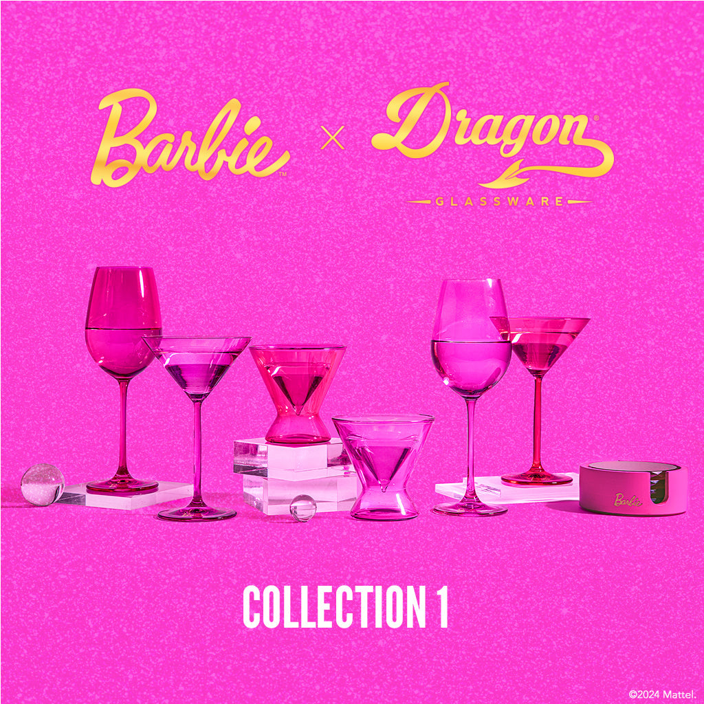 Barbie™ X Dragon Glassware® Martini Glasses - Image 8