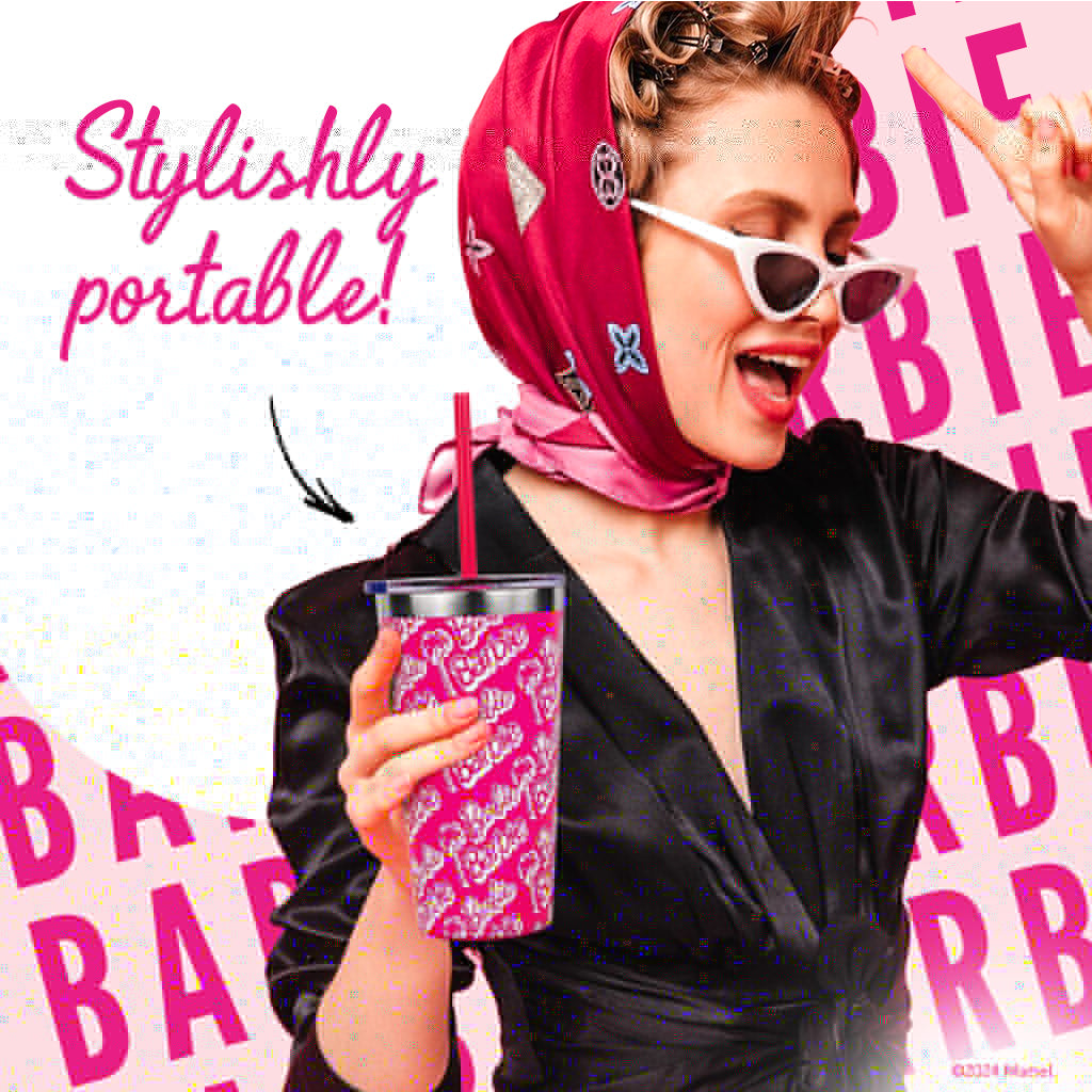 Barbie™ X Dragon Glassware® Tumbler - 16 Oz - Image 10