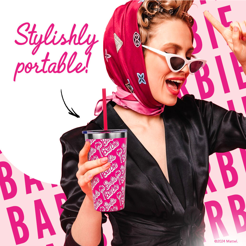 Barbie™ X Dragon Glassware® Tumbler - 16 Oz - Image 4