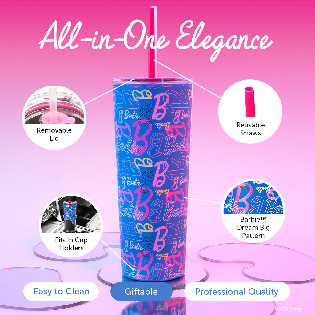 Barbie™ Dream Big Tumbler - 24 Oz - Image 5