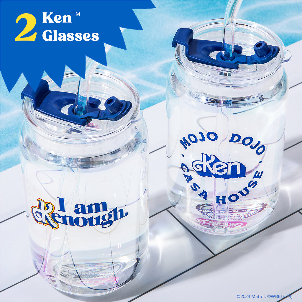 Barbie™ the Movie X Dragon Glassware® I'm Just Ken™ Drinking Glasses - Image 4