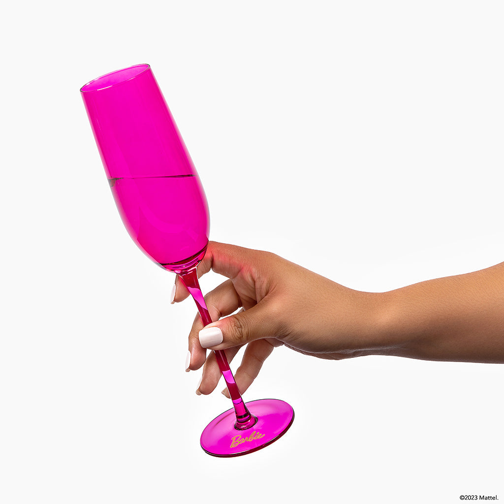 Barbie™ X Dragon Glassware® Champagne Flutes - Image 12