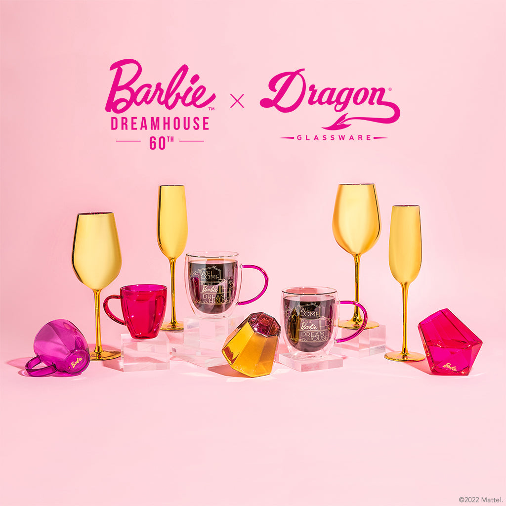 Barbie™ X Dragon Glassware® Dreamhouse™ Diamond Glasses - Image 10