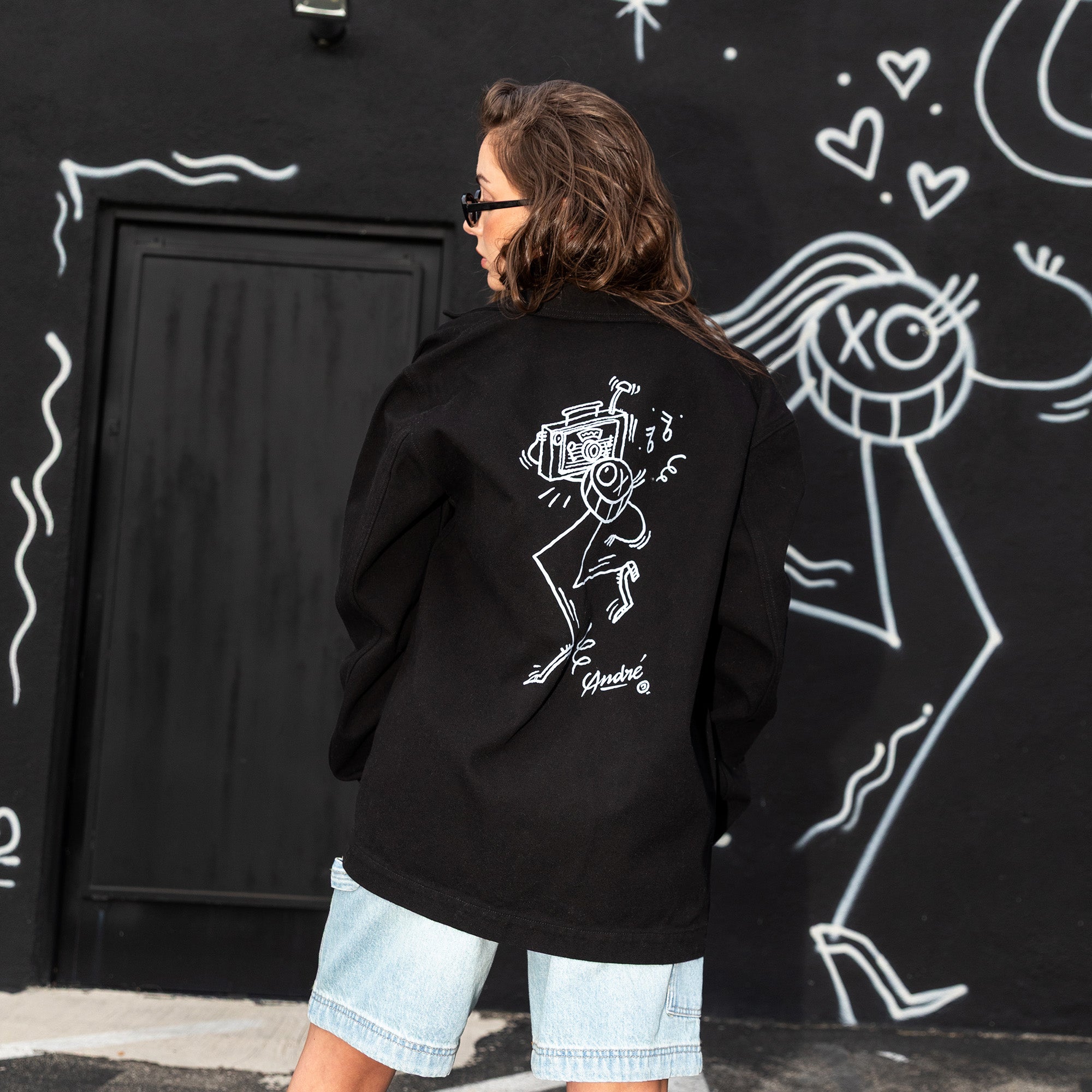 Fisher Price x André Saraiva Black Chore Jacket - Image 3