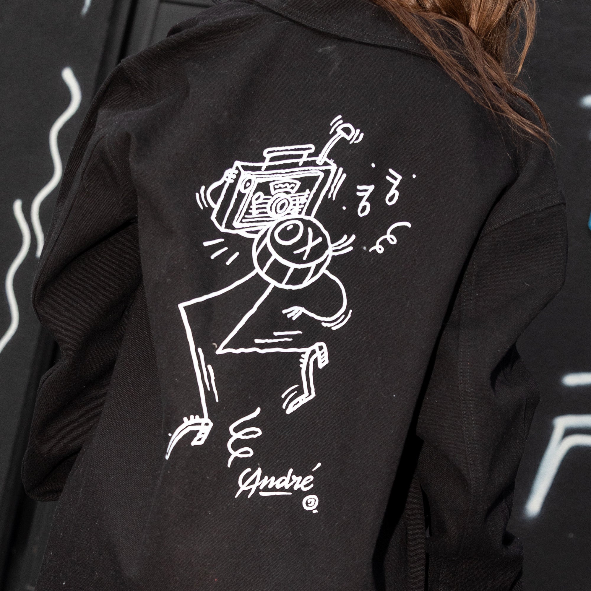 Fisher Price x André Saraiva Black Chore Jacket - Image 4