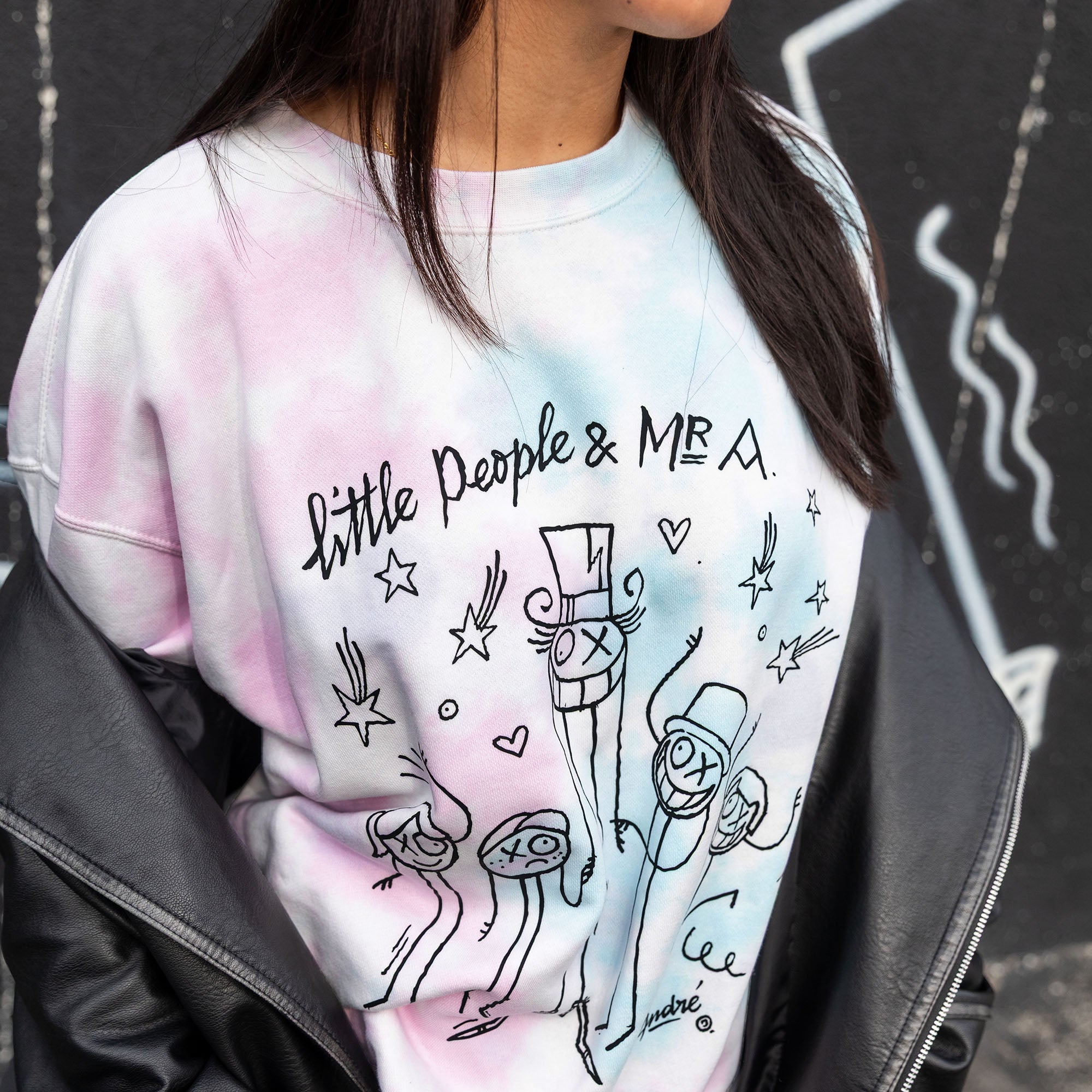 Fisher Price x André Saraiva Multi Tie Dye Sweatshirt - Image 3