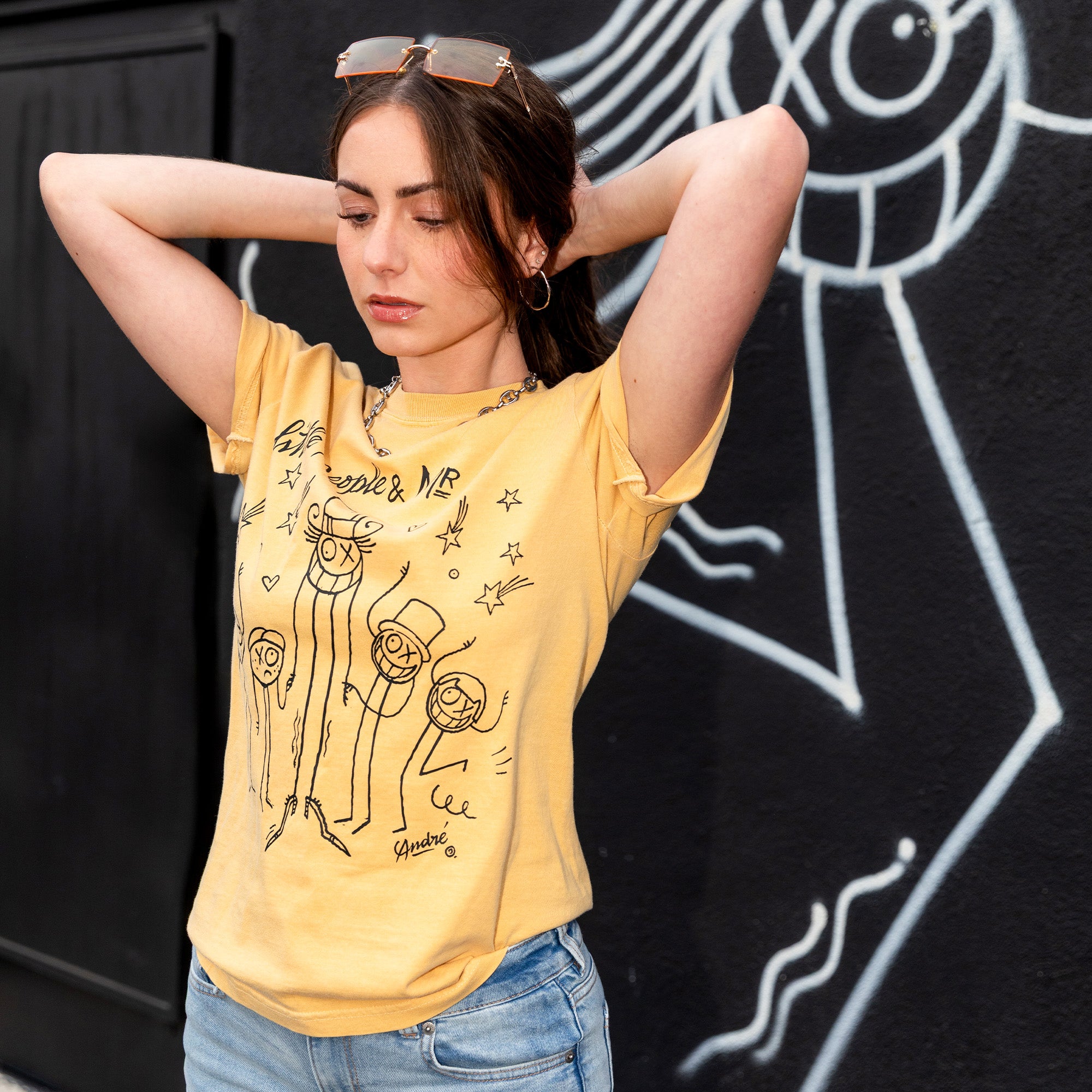 Fisher Price x André Saraiva Yellow T-shirt - Image 2