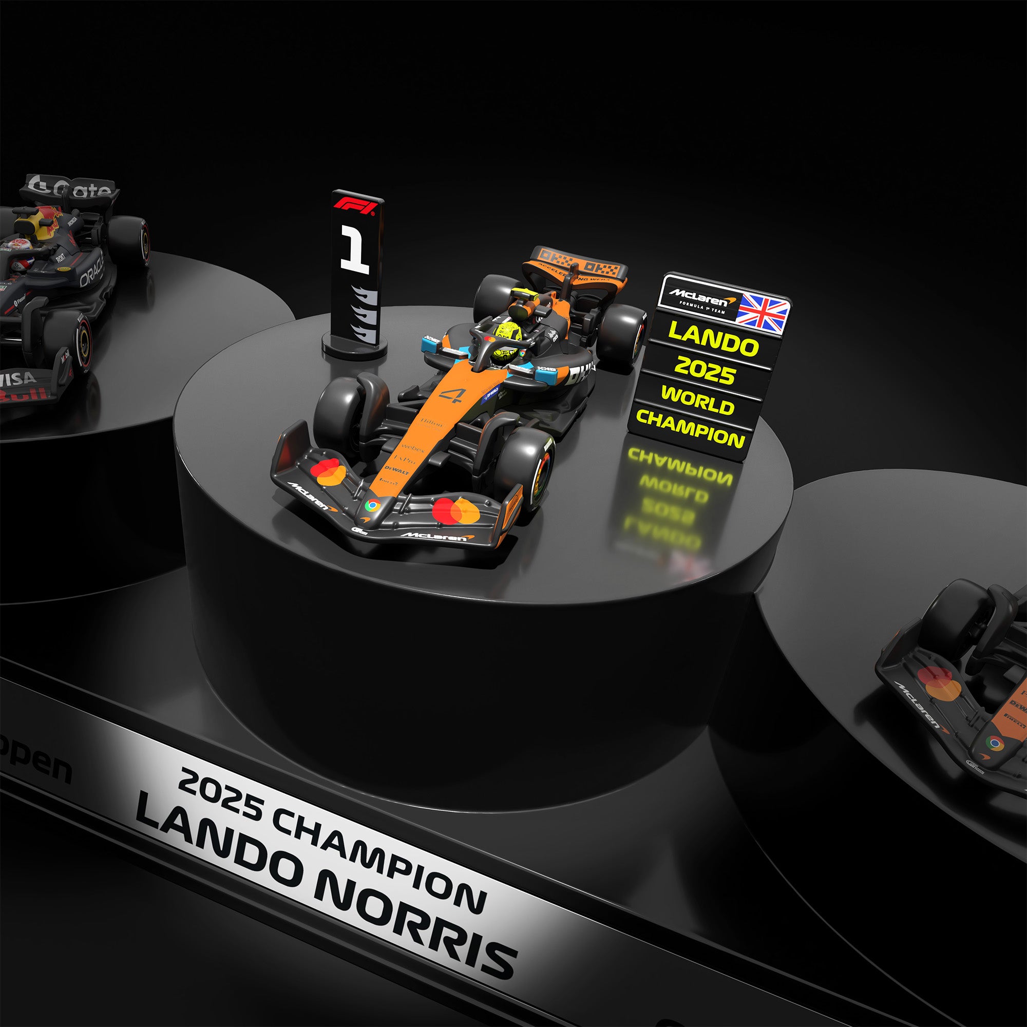 Hot Wheels® 2025 Formula 1® Podium Set - Image 10