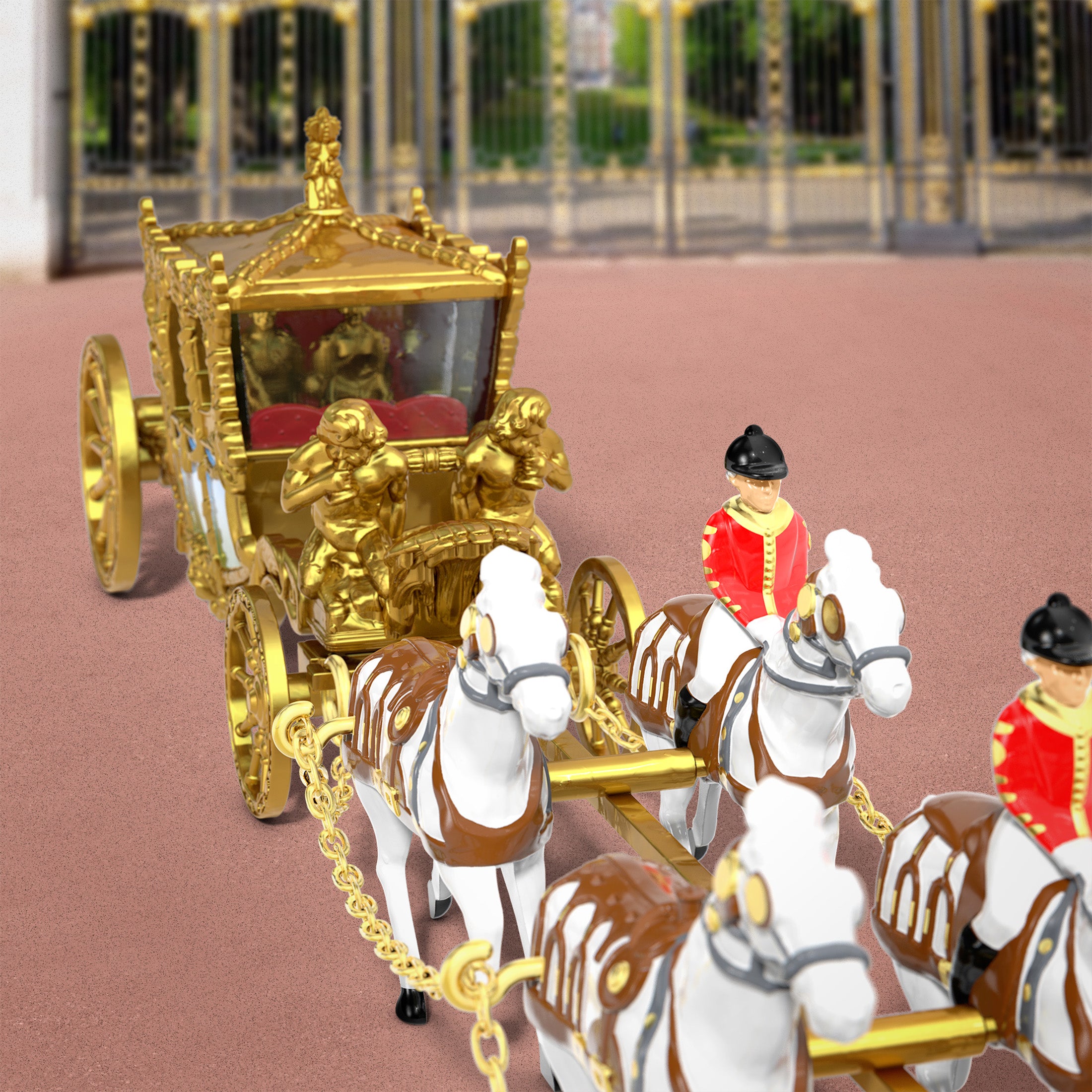 Matchbox Collectors Coronation Gold State Coach - Image 7