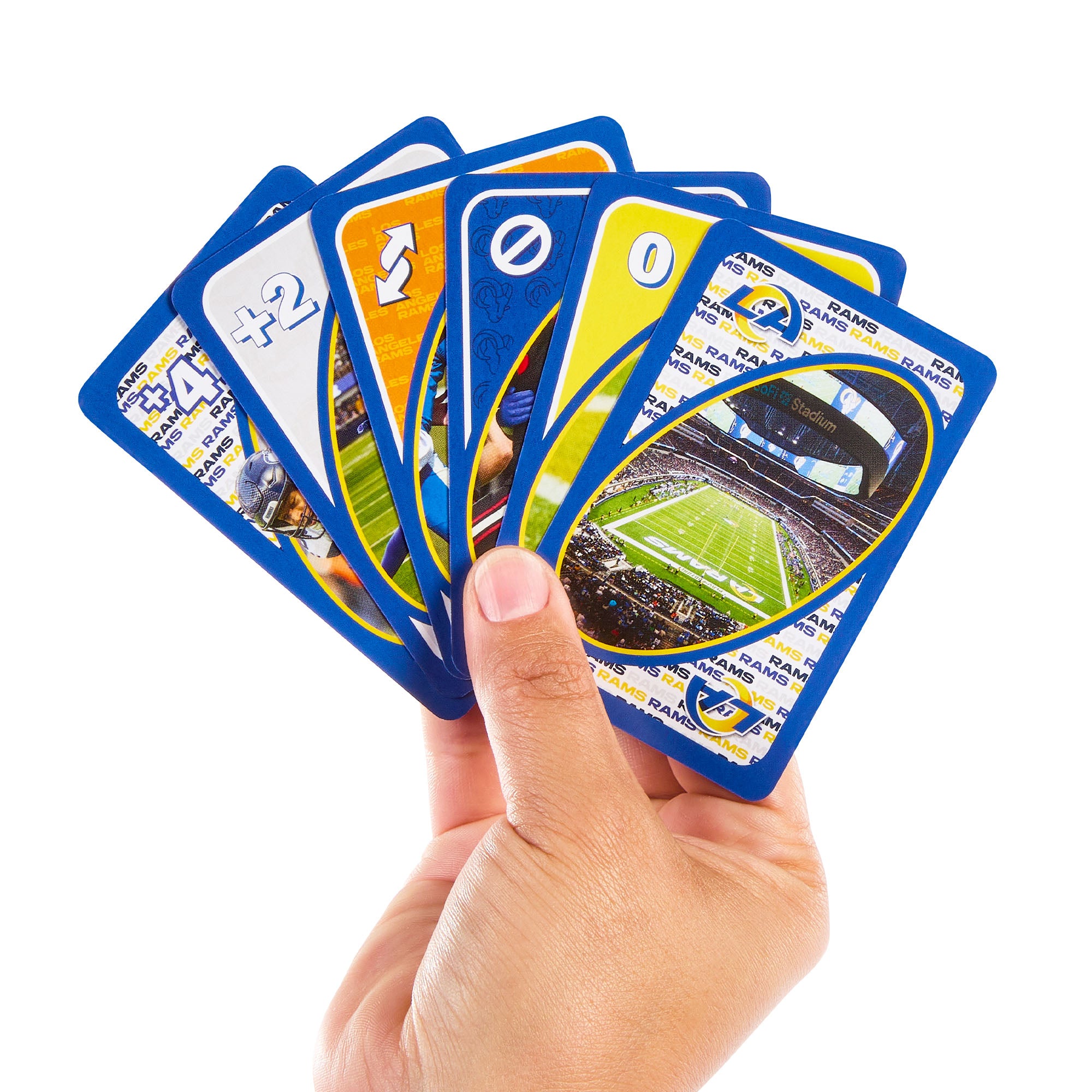 UNO Fandom NFL Los Angeles Rams Game Deck - Image 2