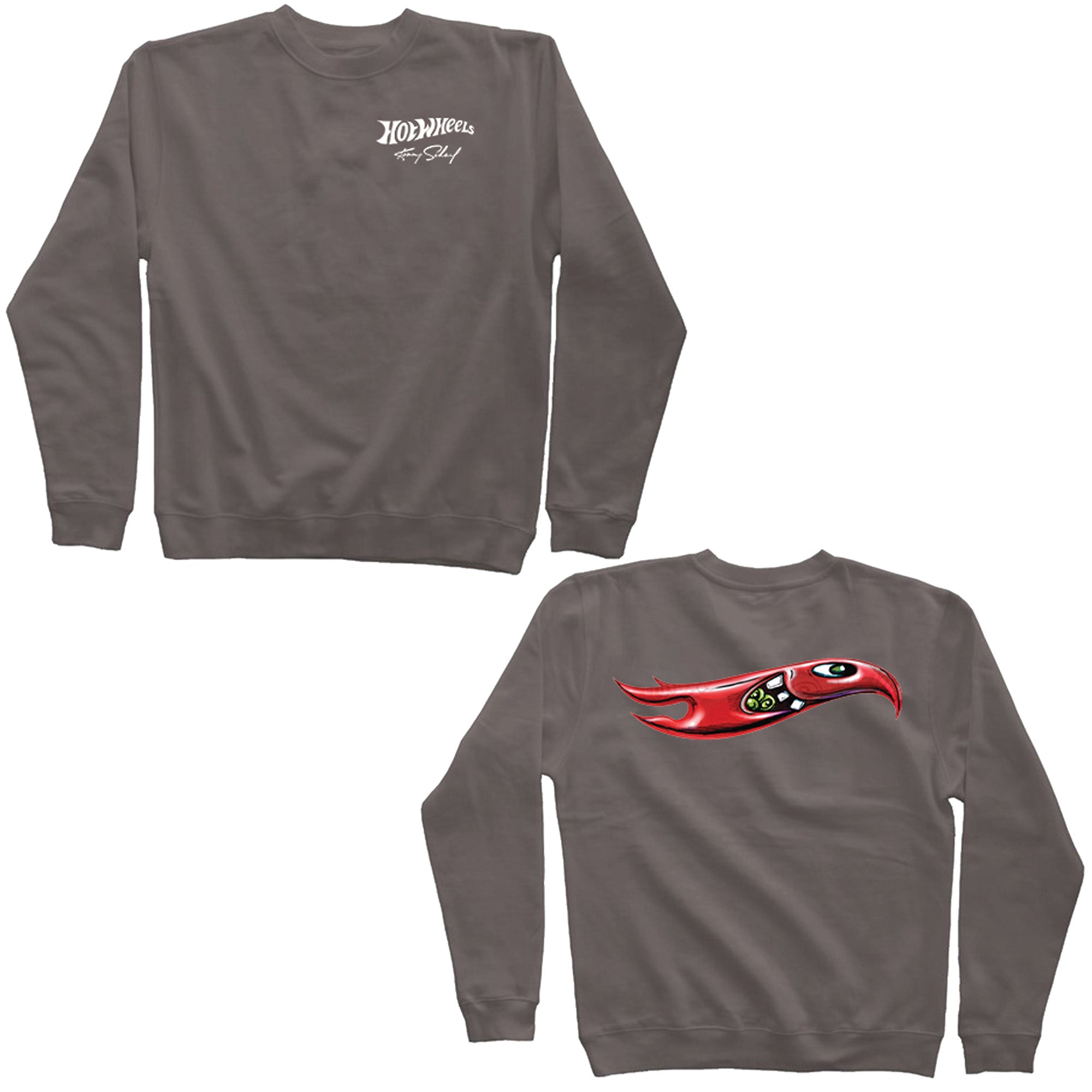 Hot Wheels x Kenny Scharf Black Embroidered Sweatshirt - Image 4