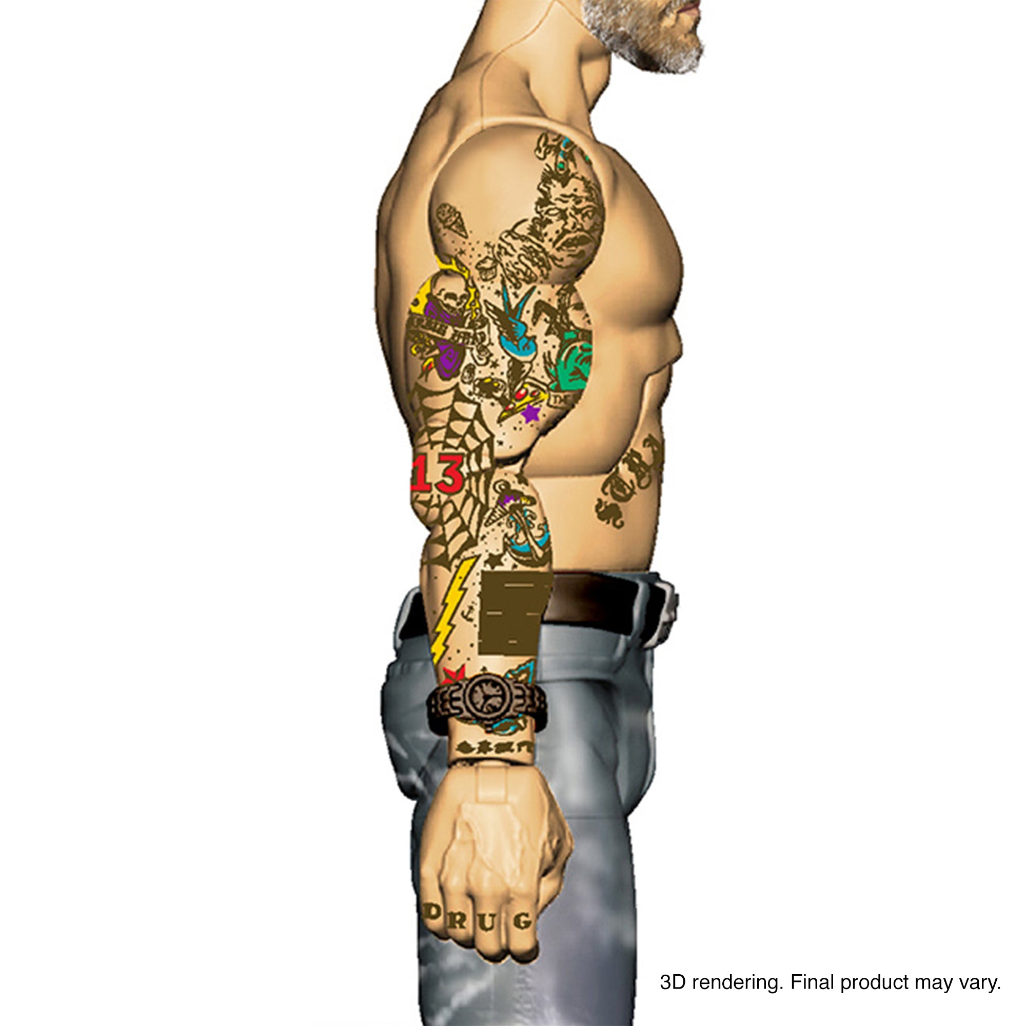 WWE Elite Collection CM Punk Returns Action Figure - Image 5
