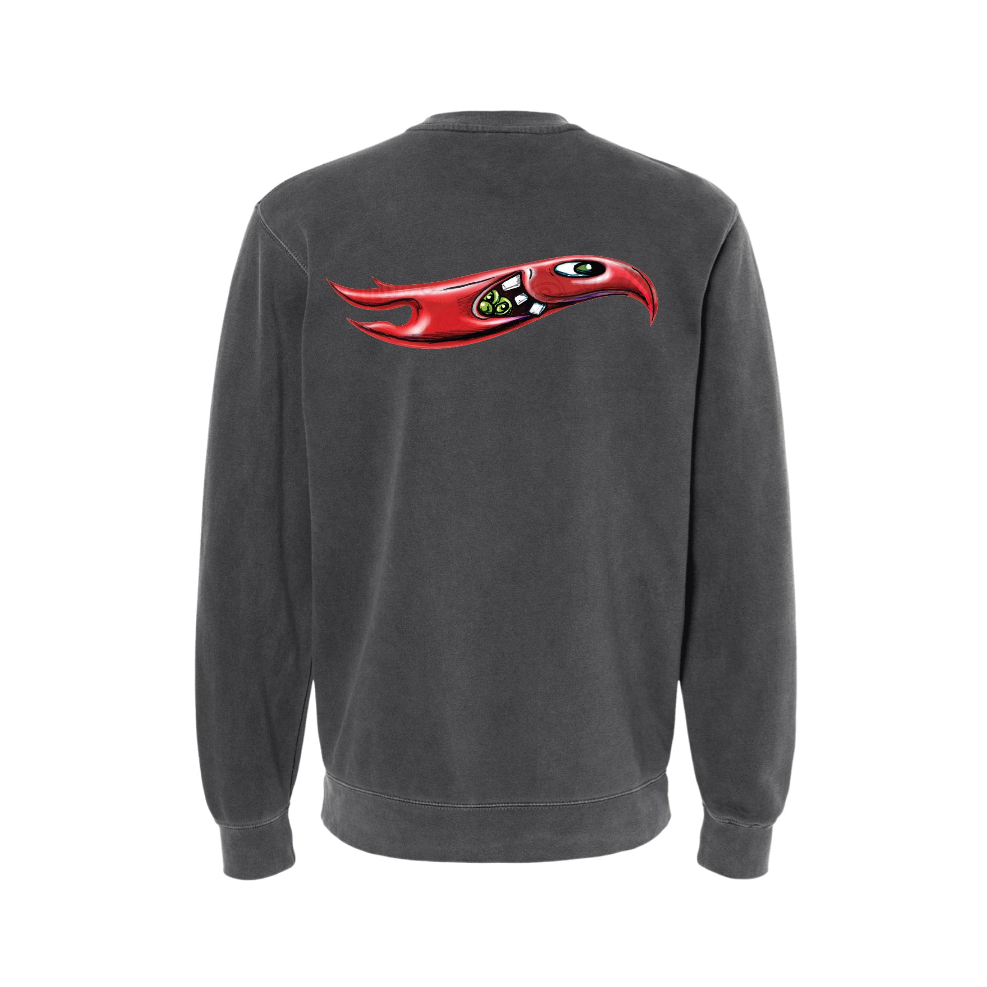 Hot Wheels x Kenny Scharf Black Embroidered Sweatshirt - Image 6