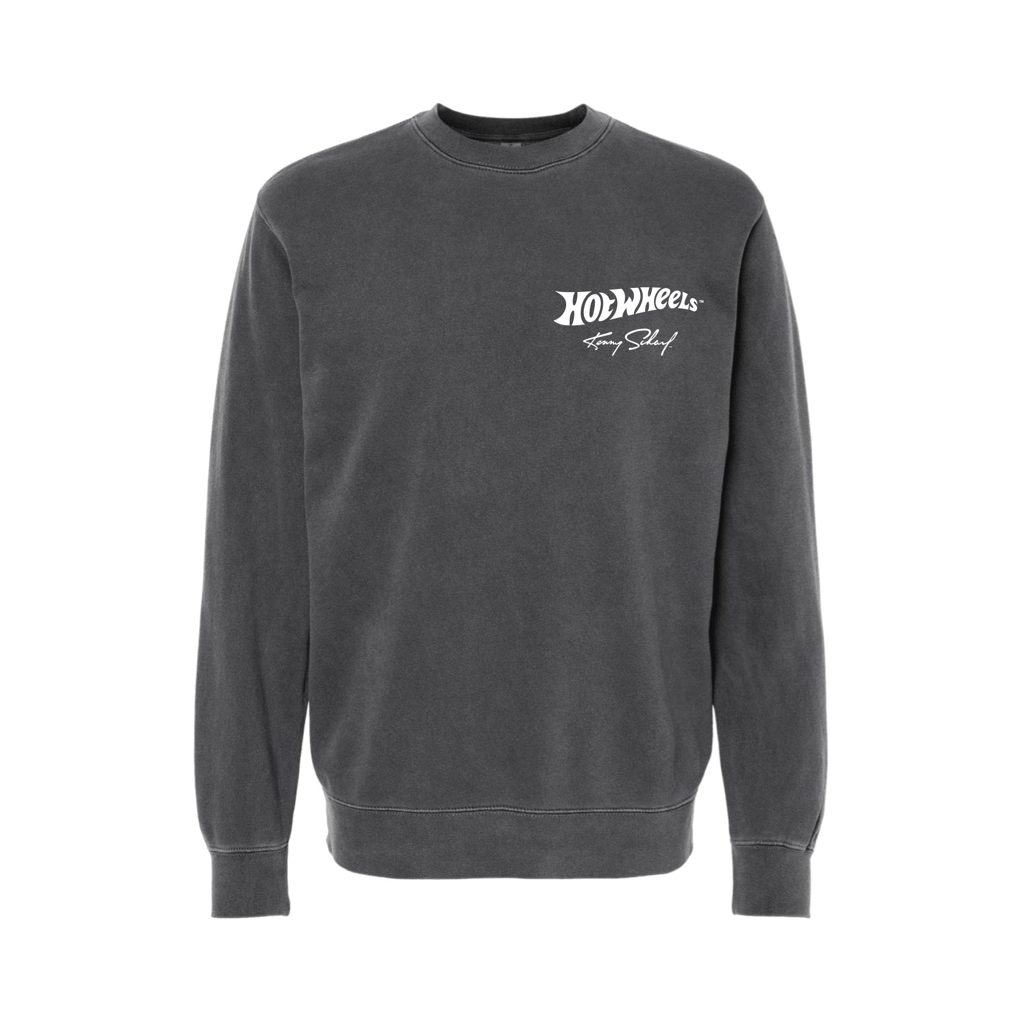 Hot Wheels x Kenny Scharf Black Embroidered Sweatshirt - Image 5