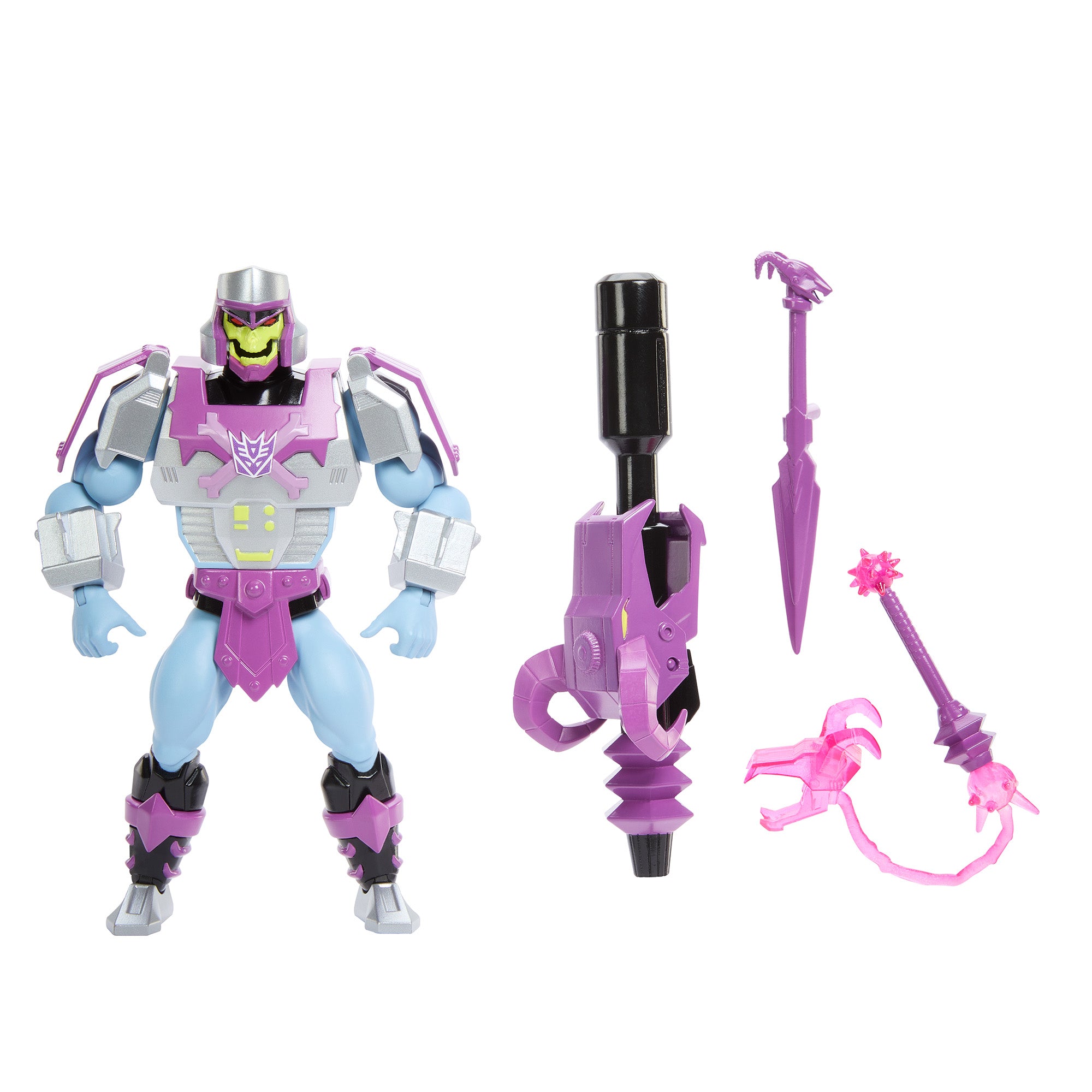 Masters of the Universe x Transformers Megatron Armor Skeletor Action Figure - Image 6