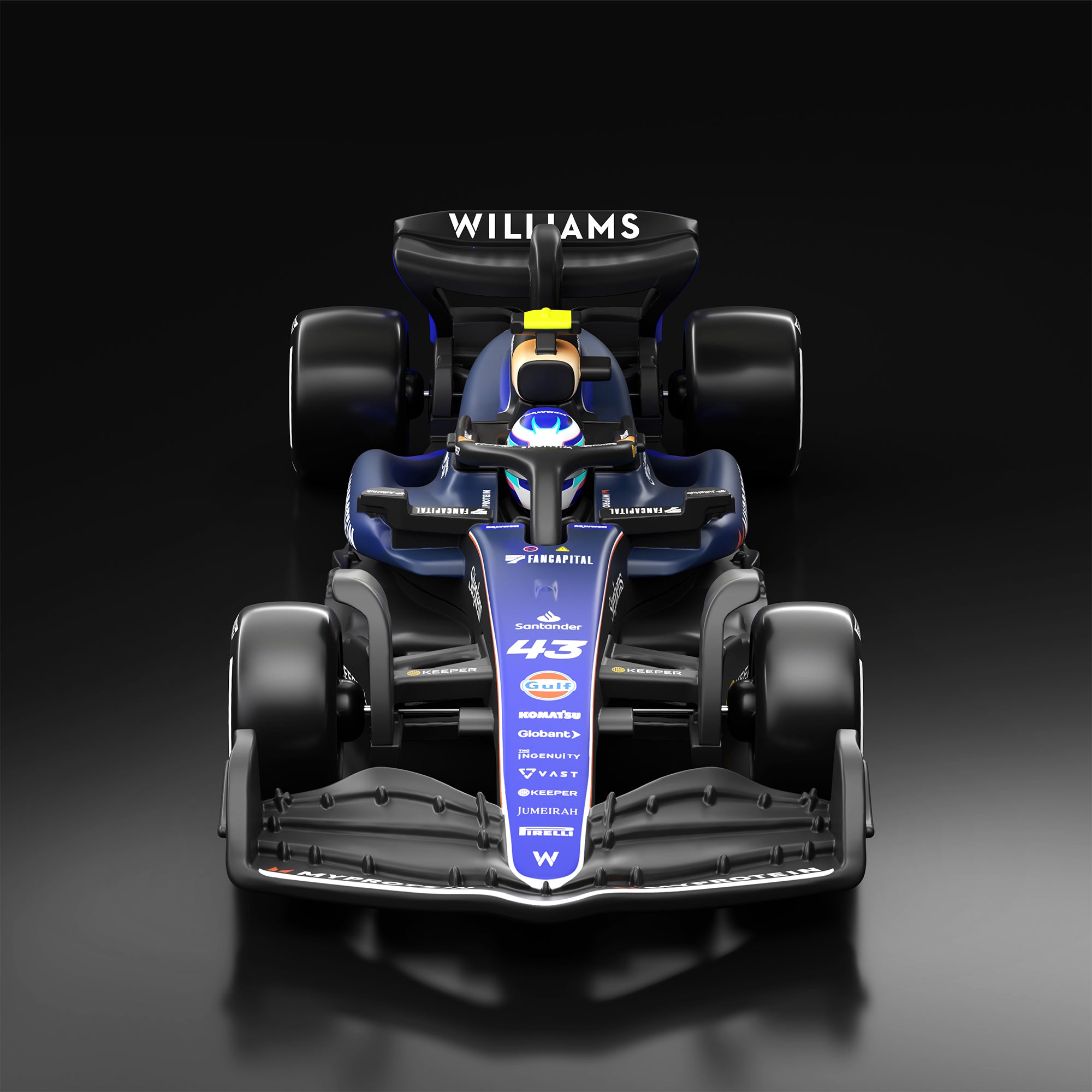 Hot Wheels F1 Series: 2024 Williams Racing FW46 Car #43 - Image 2