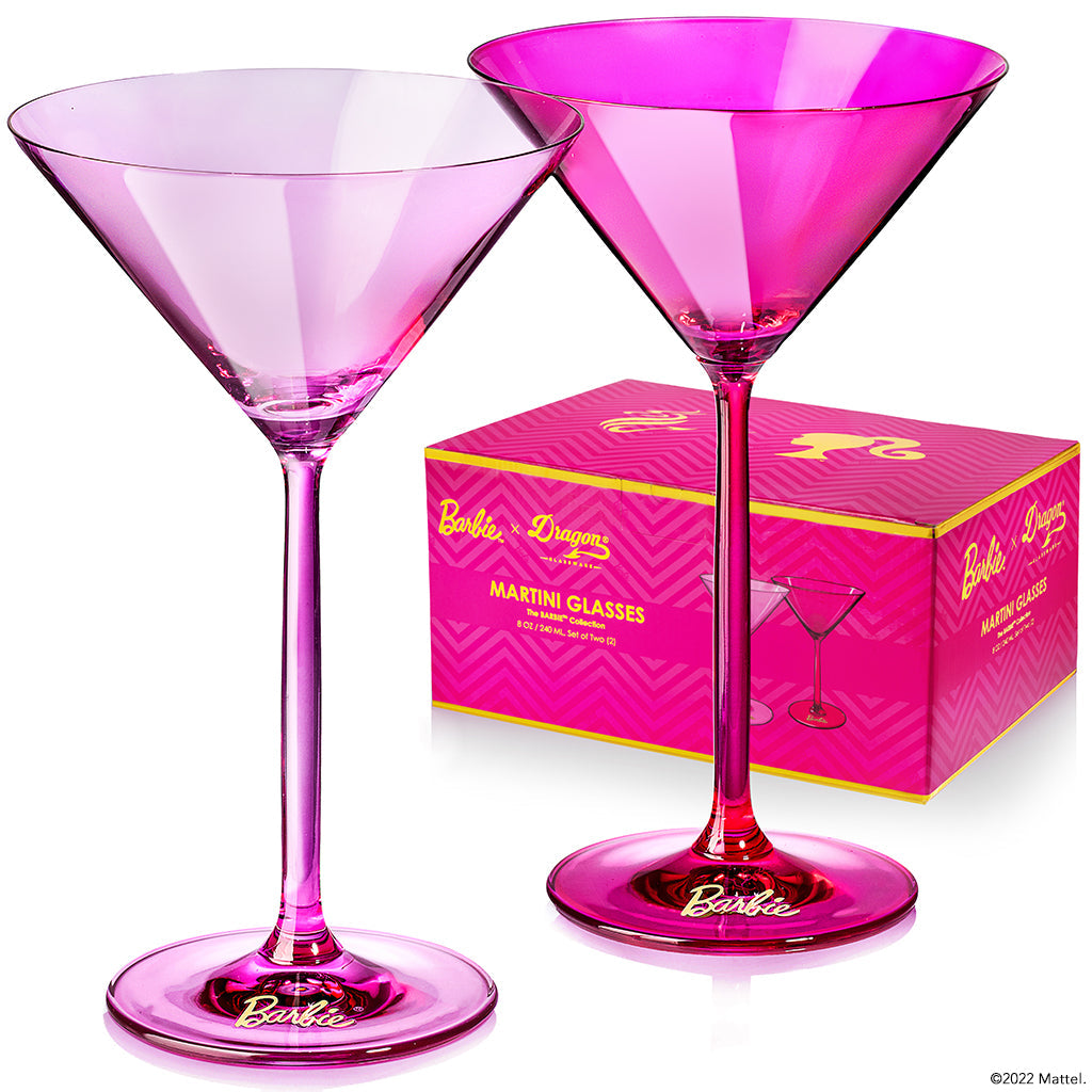 Barbie™ X Dragon Glassware® Martini Glasses - Image 13