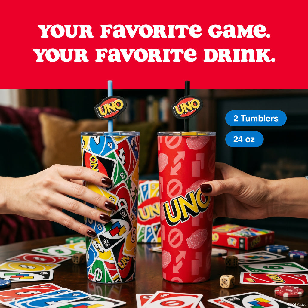UNO Tumblers - 24 oz Set of 2 - Image 2