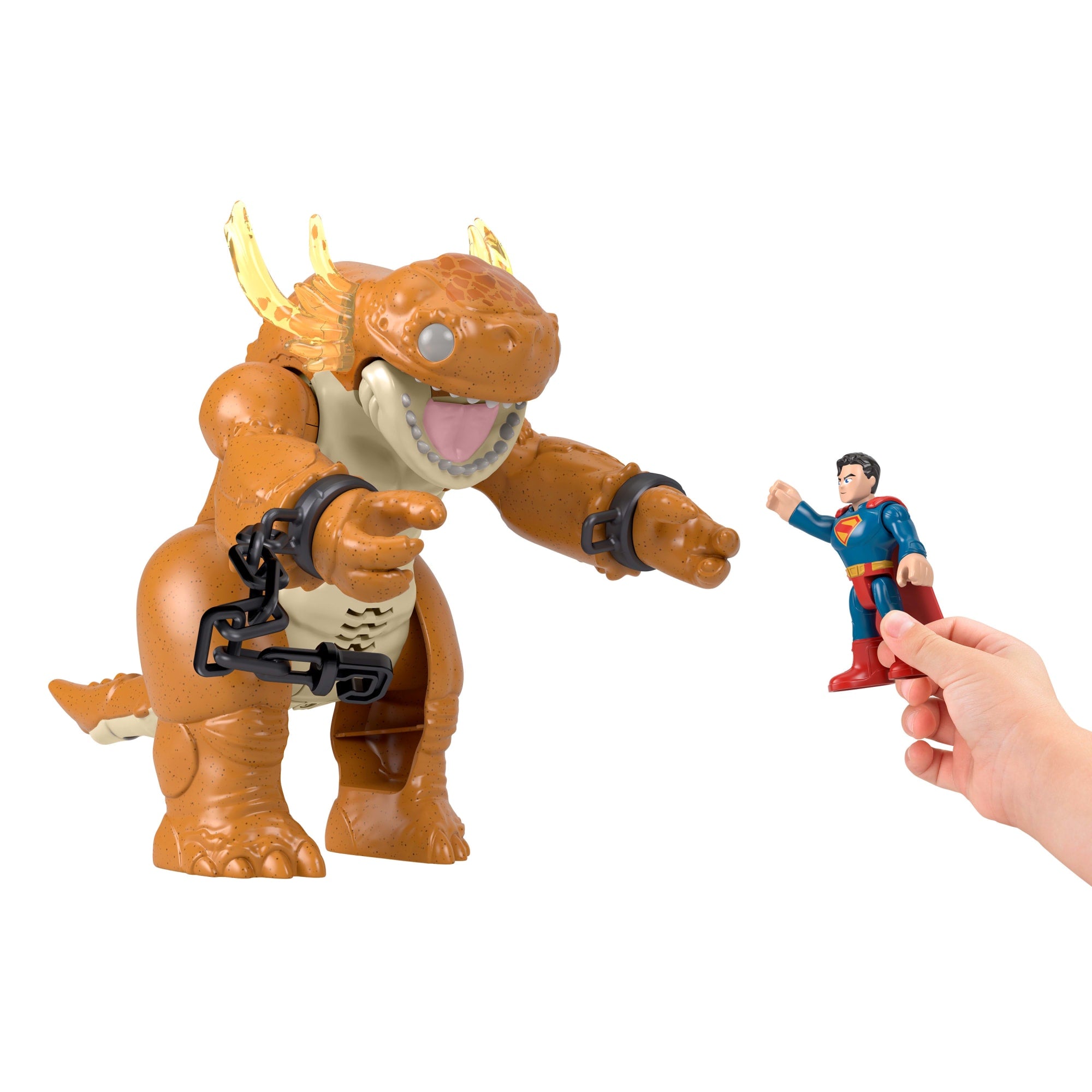 Imaginext DC Super Friends Figura de Acción Superman y Kaiju - Image 2