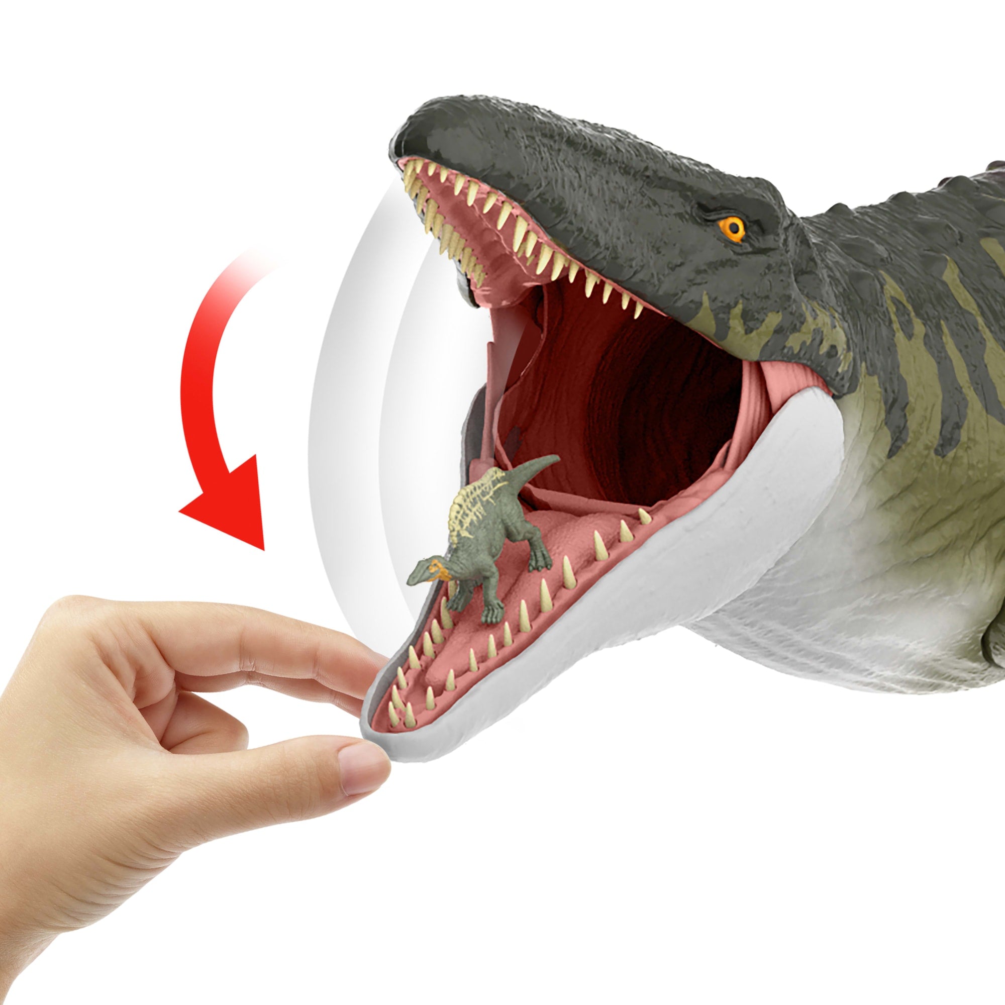 Jurassic World Dinossauro de Brinquedo Rebirth Super Colossal Mosasaurus - Image 3