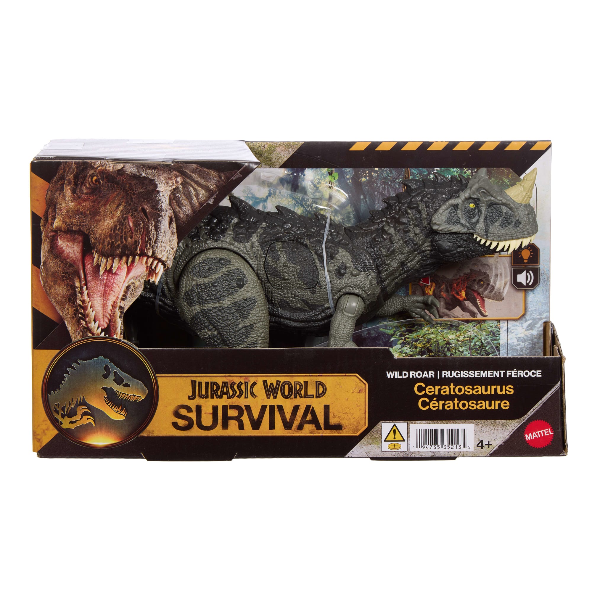Jurassic World Figurine Ceratosaurus Rugissement Féroce - Image 6